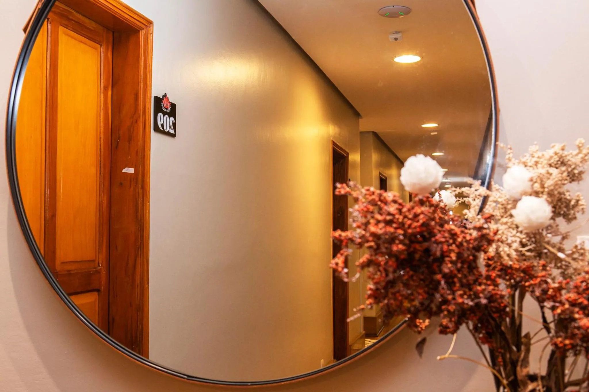 Decorative detail in Hotel Gambrinus