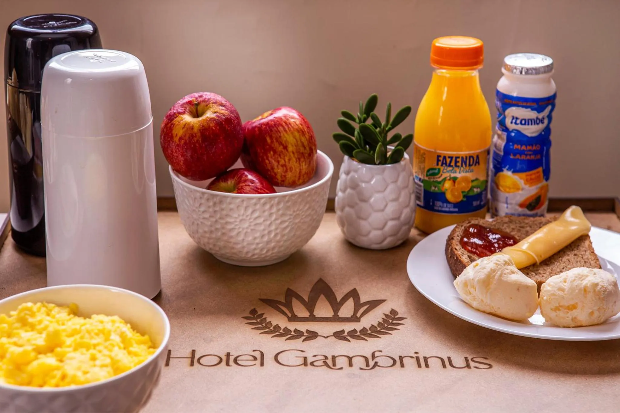 Breakfast in Hotel Gambrinus