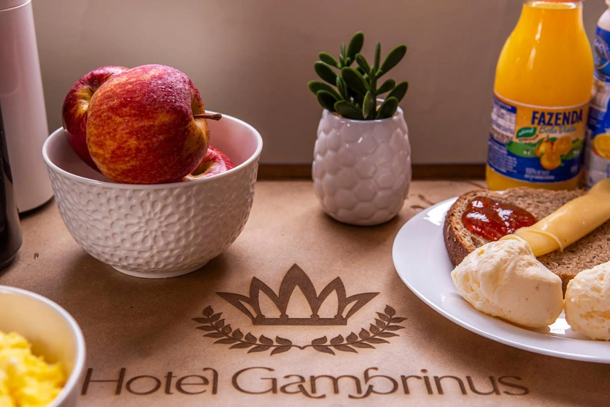 Breakfast in Hotel Gambrinus