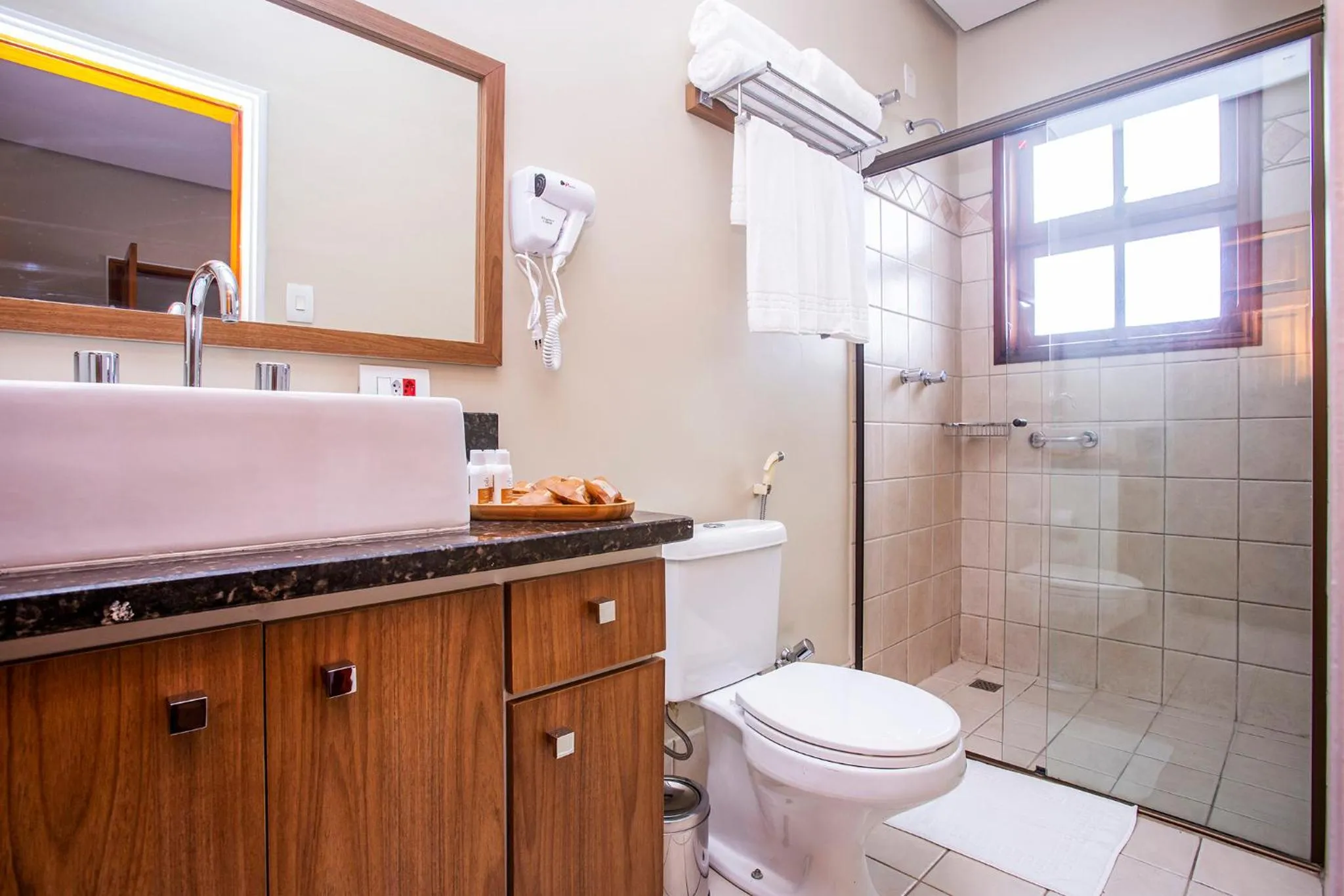 Bathroom in Hotel Gambrinus