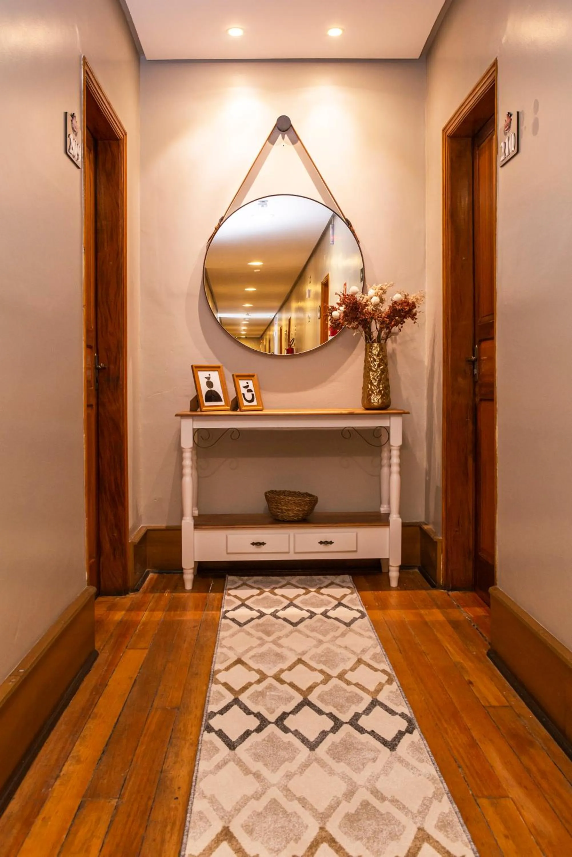 Decorative detail in Hotel Gambrinus