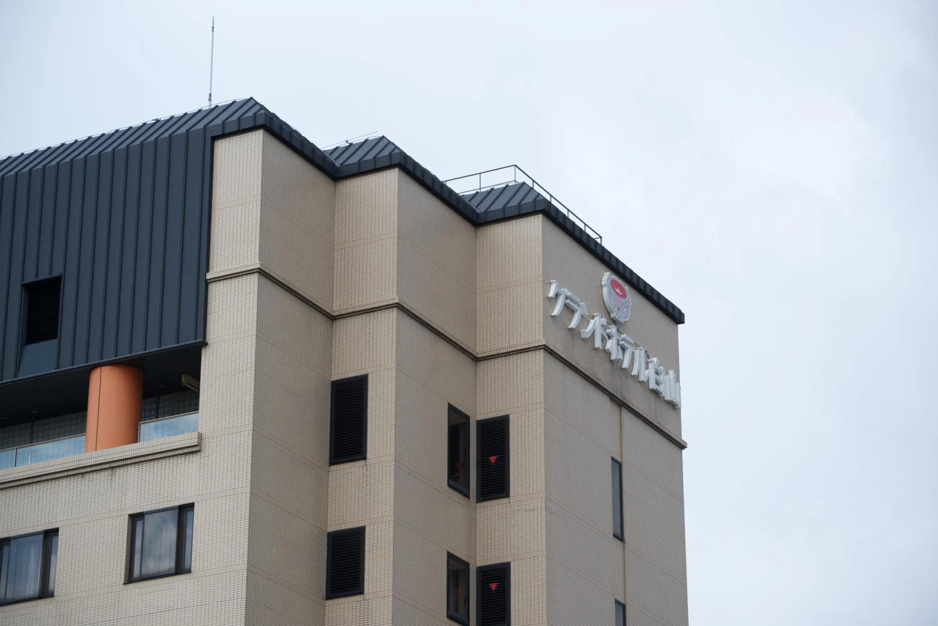 Facade/entrance in Grand Hotel Hakusan