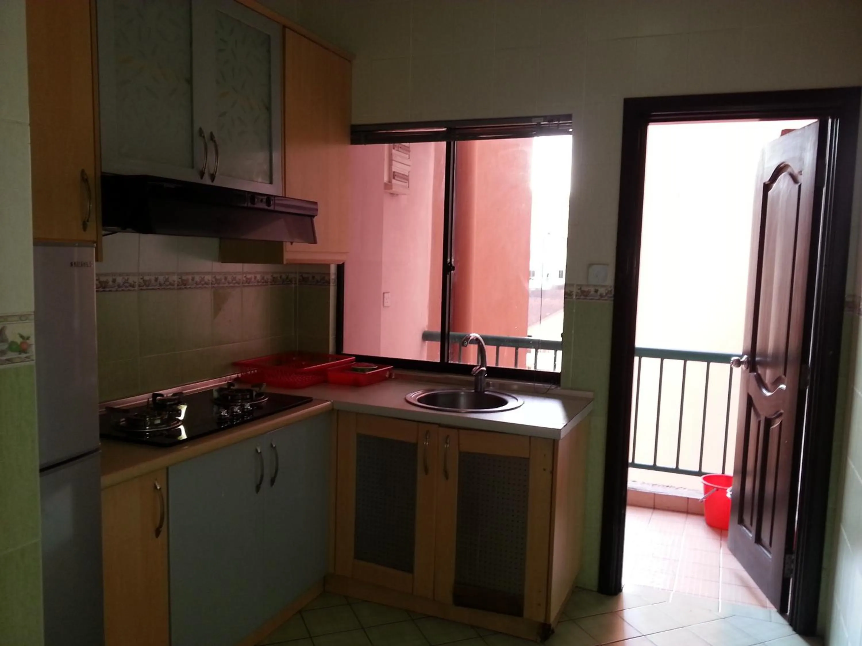 Kitchen or kitchenette in Dorcas Service Apartment - Marina Court