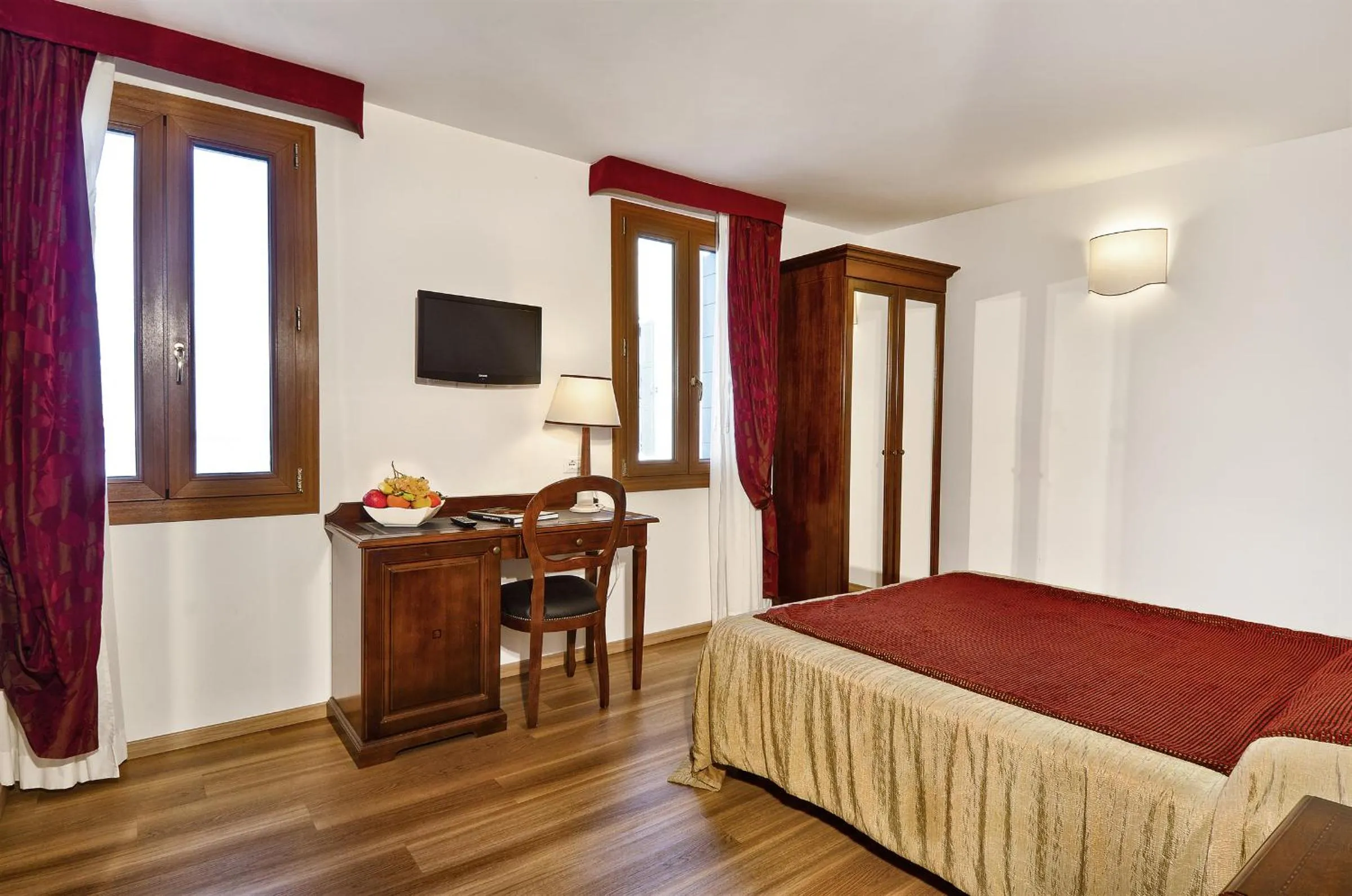 Bed in Hotel Giardinetto Venezia