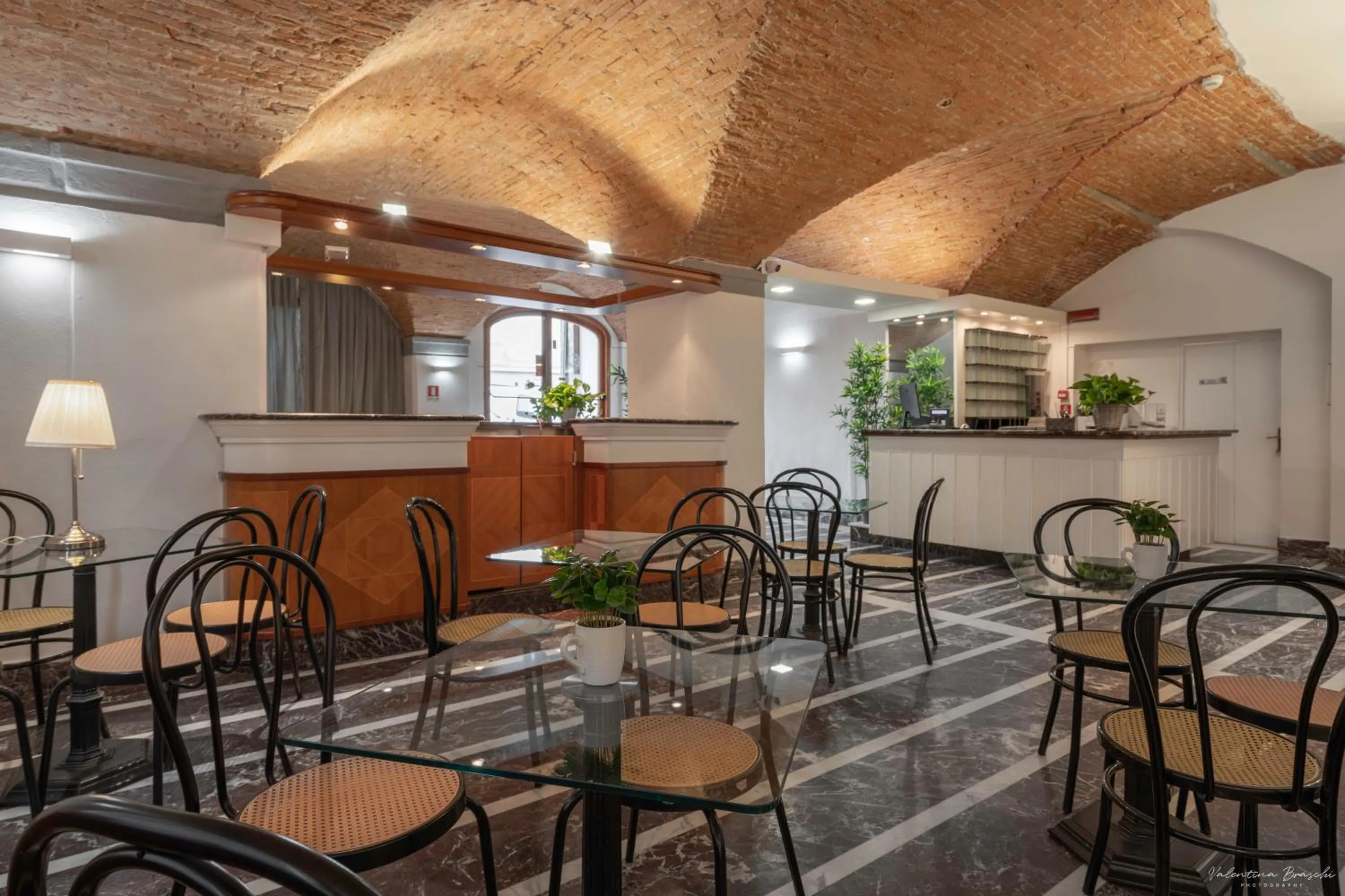 Lobby or reception in Hotel Argentina