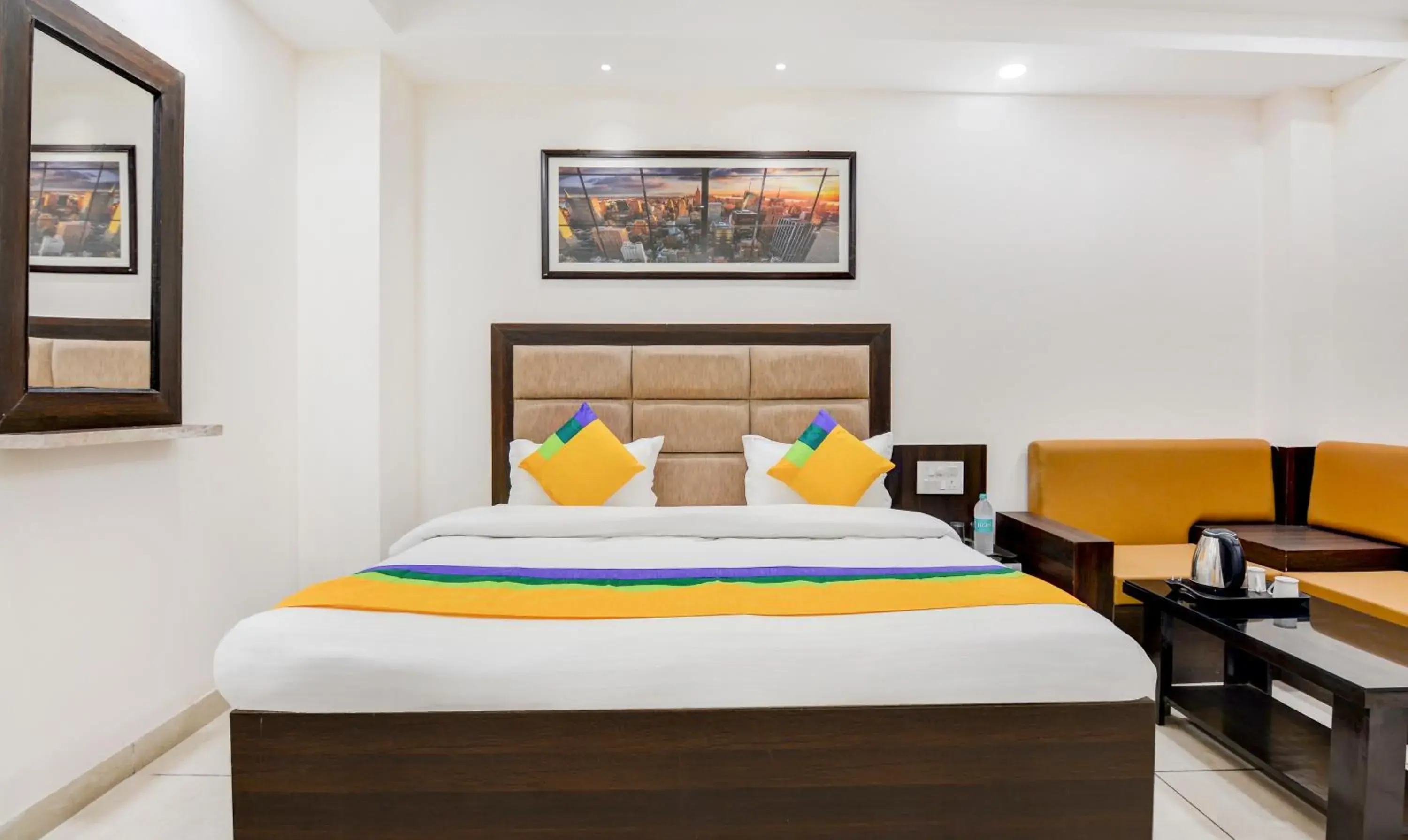 Bedroom, Bed in Itsy Hotels K K Residency Staywell Bedroom, Bed in Itsy Hotels K K Residency Staywell