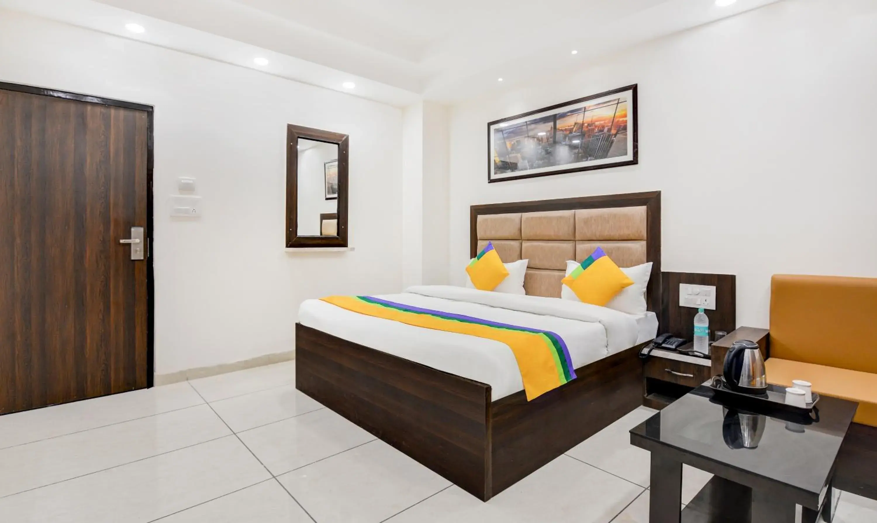 Bedroom, Bed in Itsy Hotels K K Residency Staywell Bedroom, Bed in Itsy Hotels K K Residency Staywell