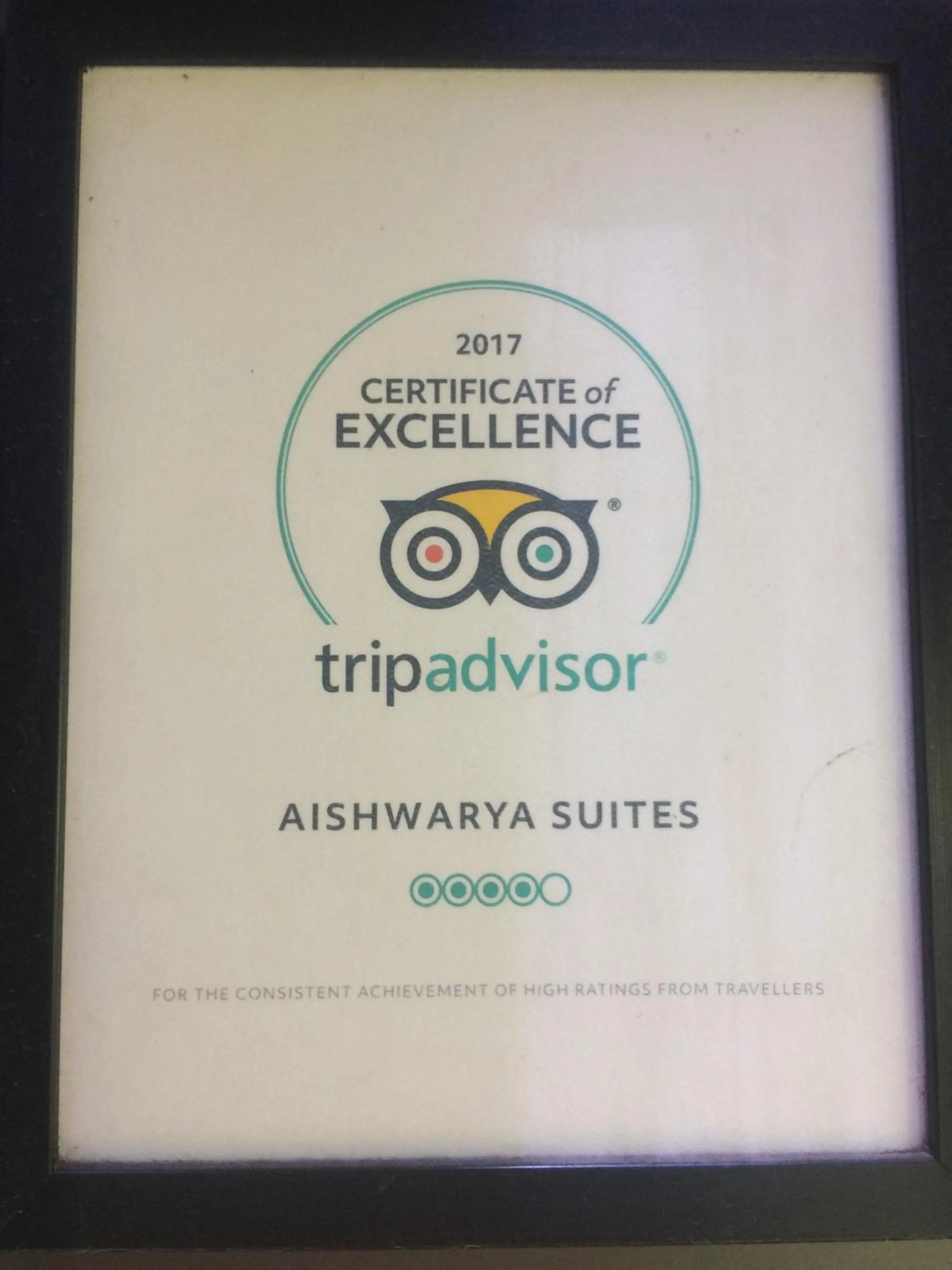 Logo/Certificate/Sign in Aishwarya Suites