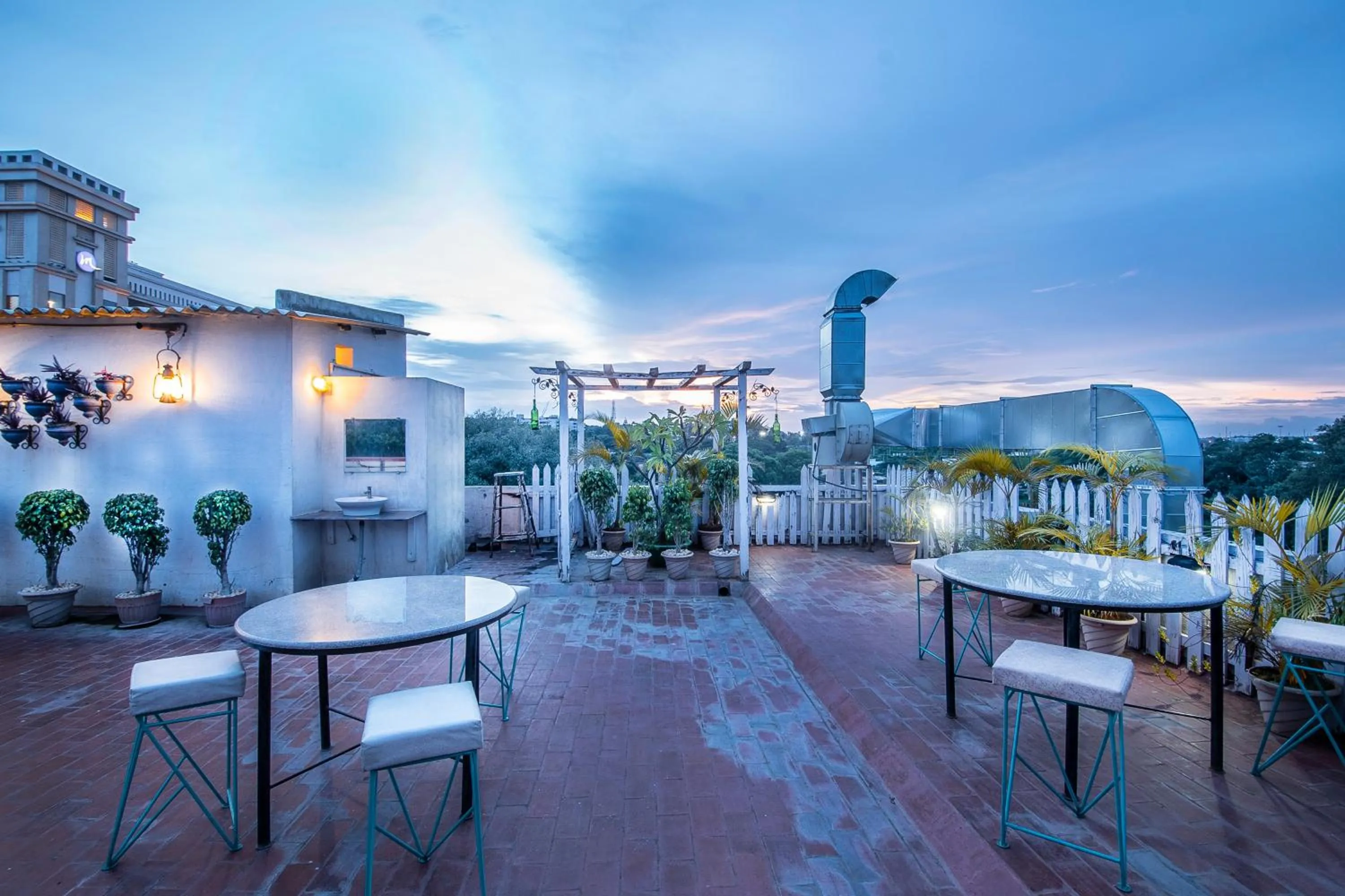 Bird's eye view in Aishwarya Suites