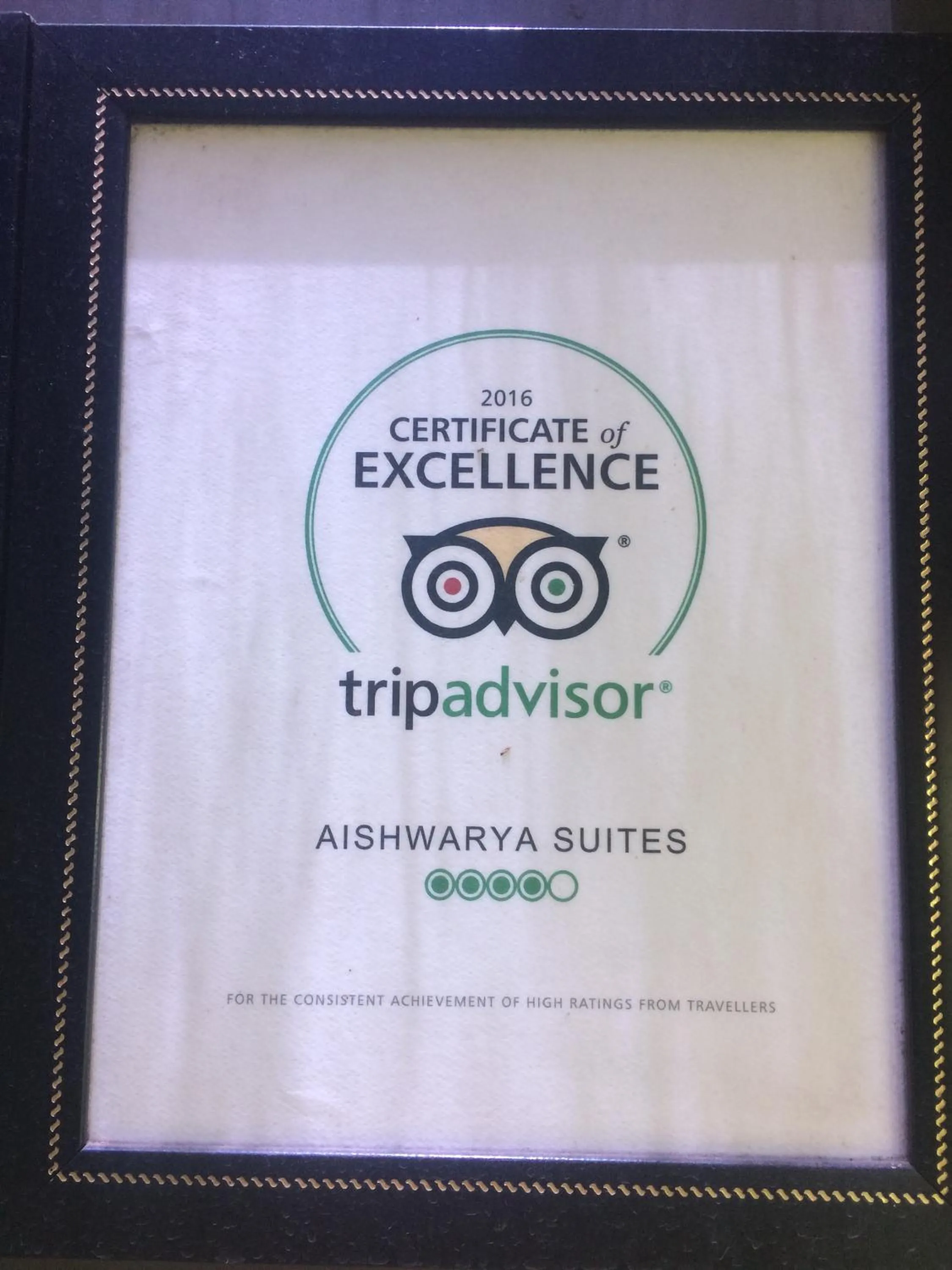 Logo/Certificate/Sign in Aishwarya Suites