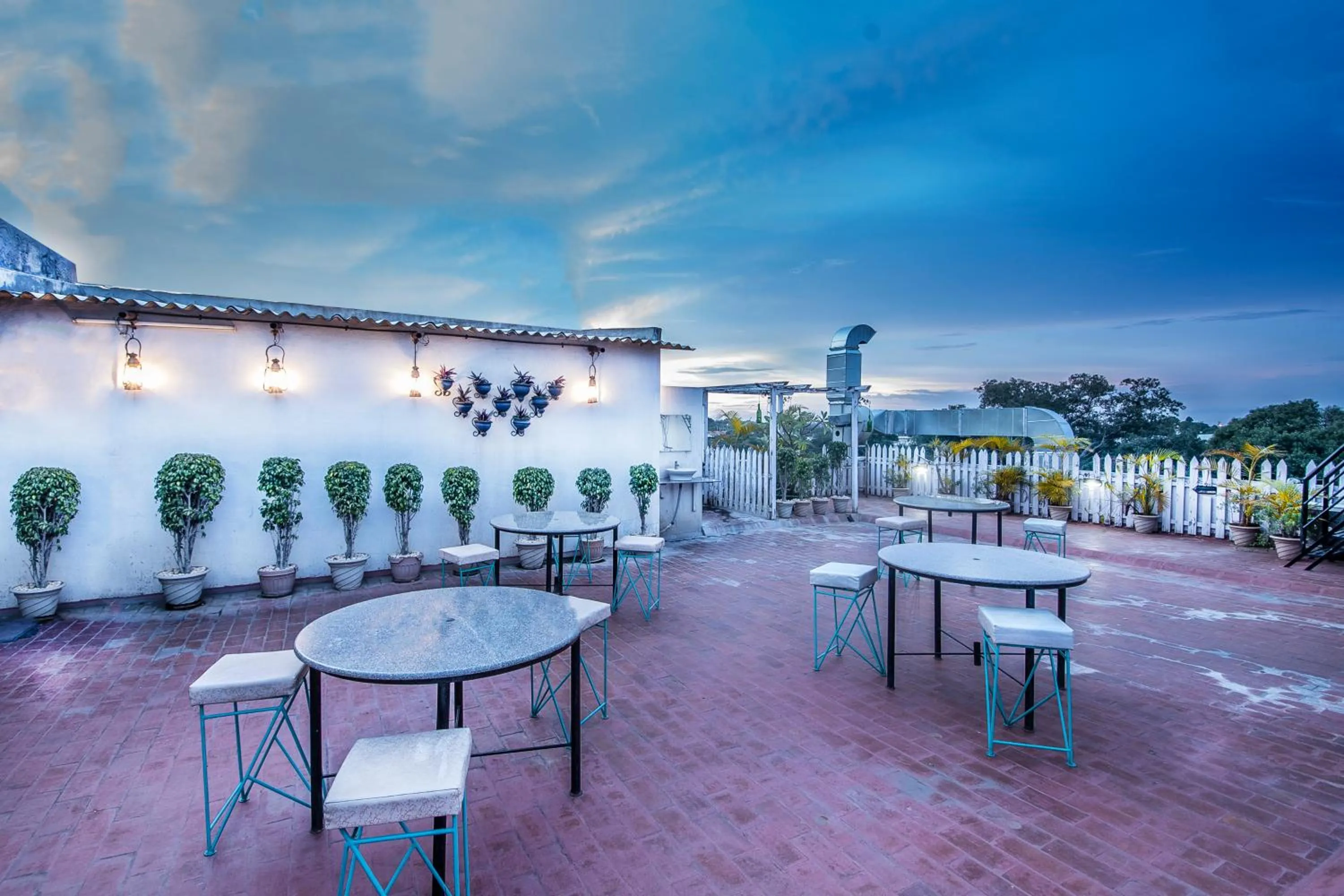 Bird's eye view in Aishwarya Suites