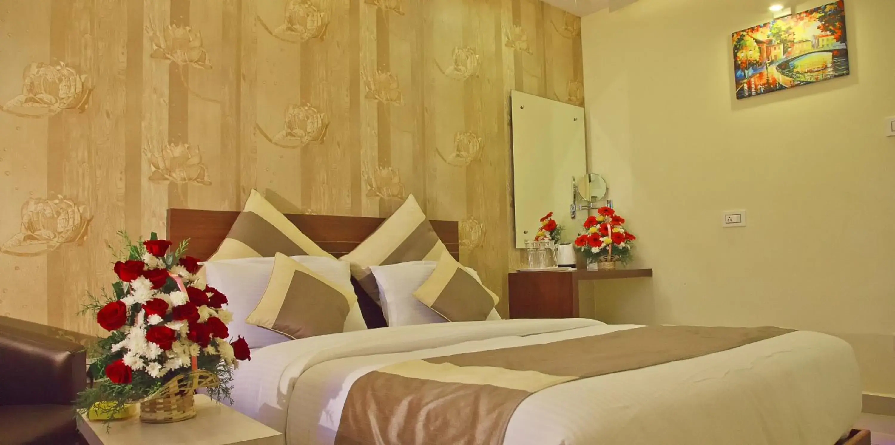 Standard Double Room with Fan in Aishwarya Suites Standard Double Room with Fan in Aishwarya Suites