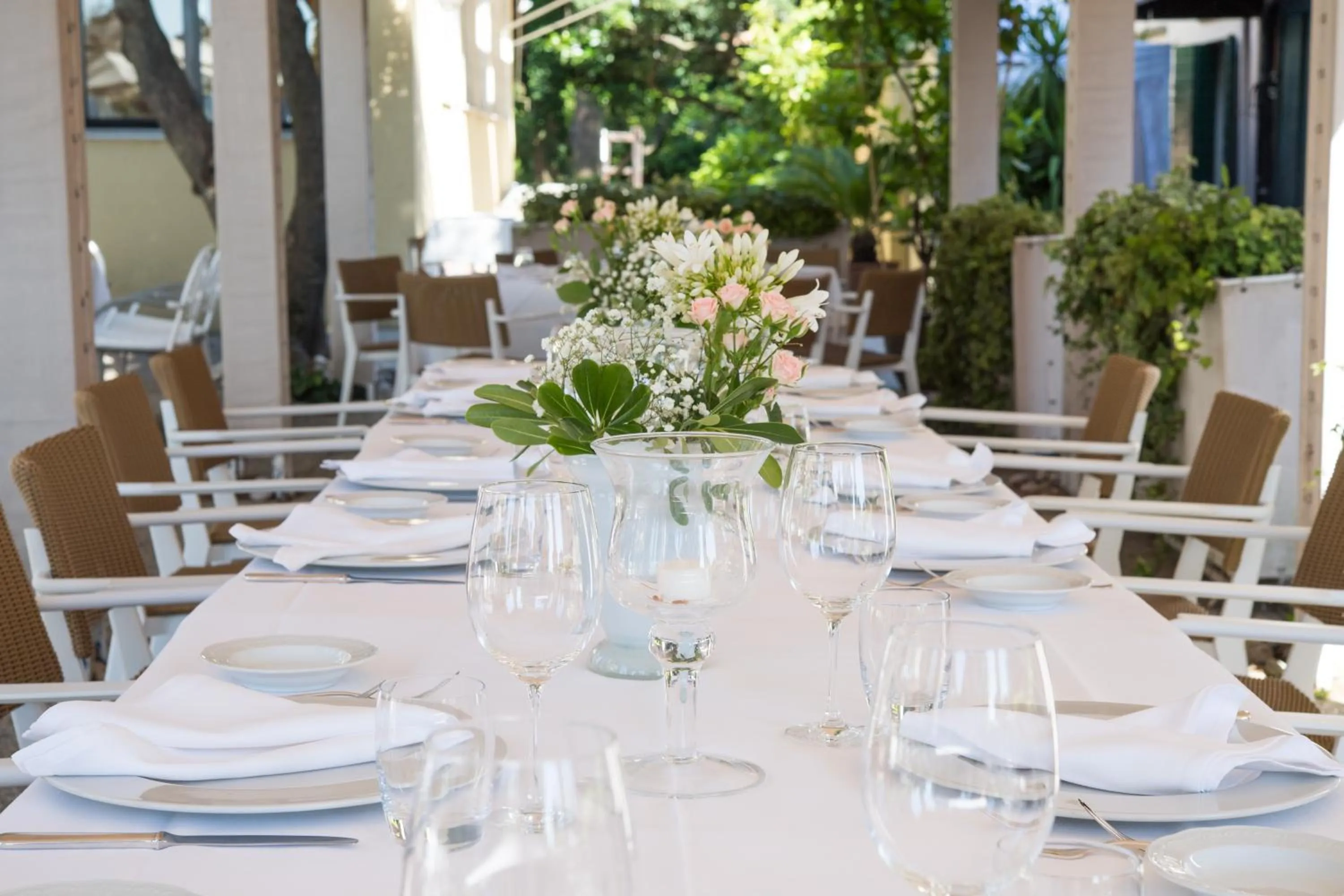 Garden in Hotel Villa Mabapa