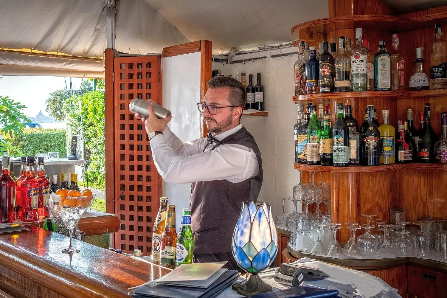 Garden in Hotel Villa Mabapa