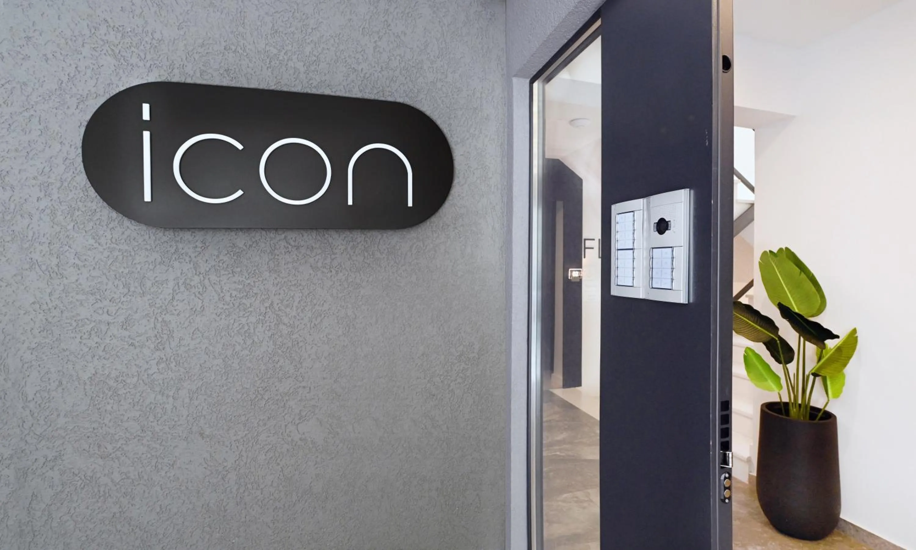 Property logo or sign in ICON Urban Living