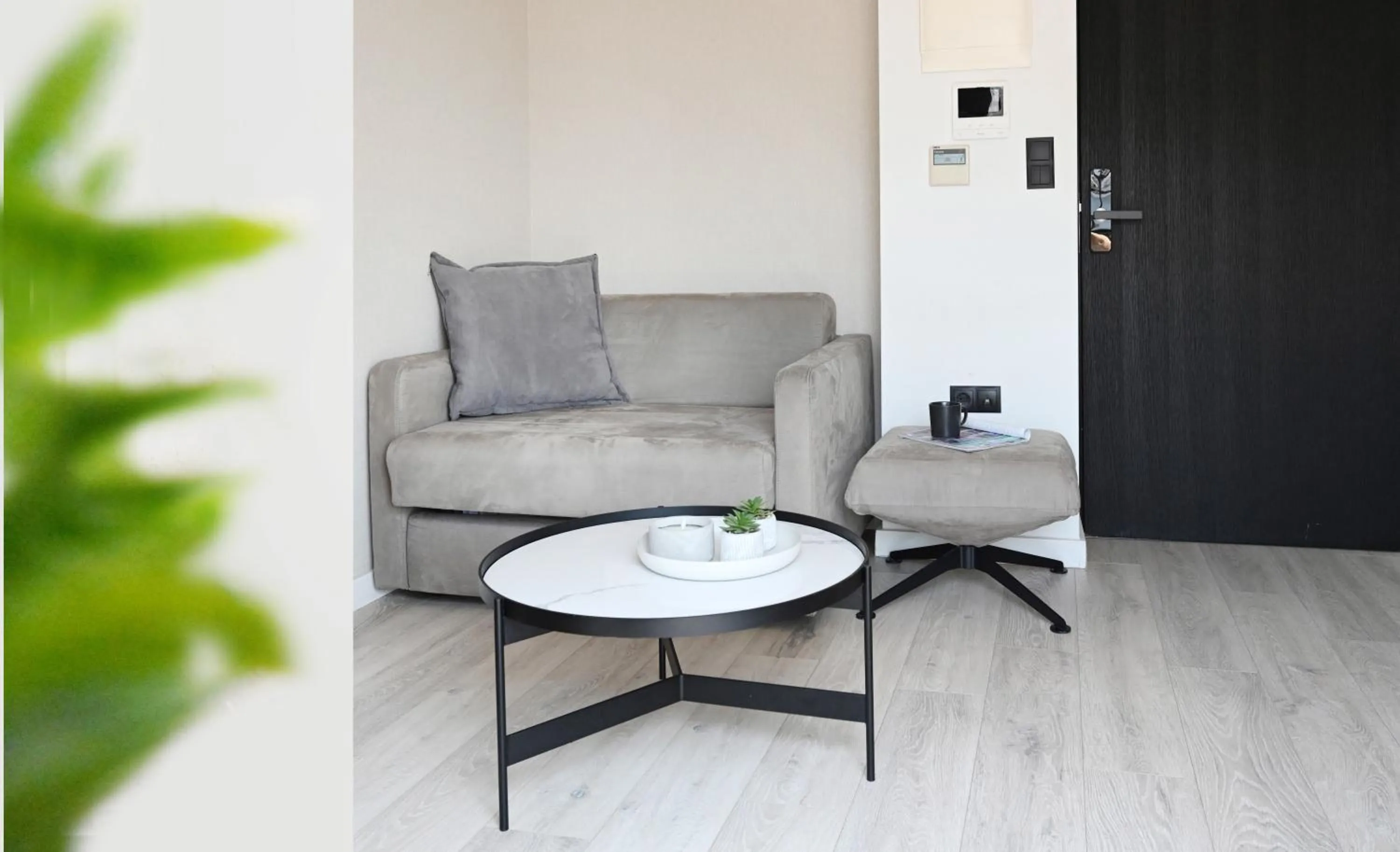 Seating area in ICON Urban Living