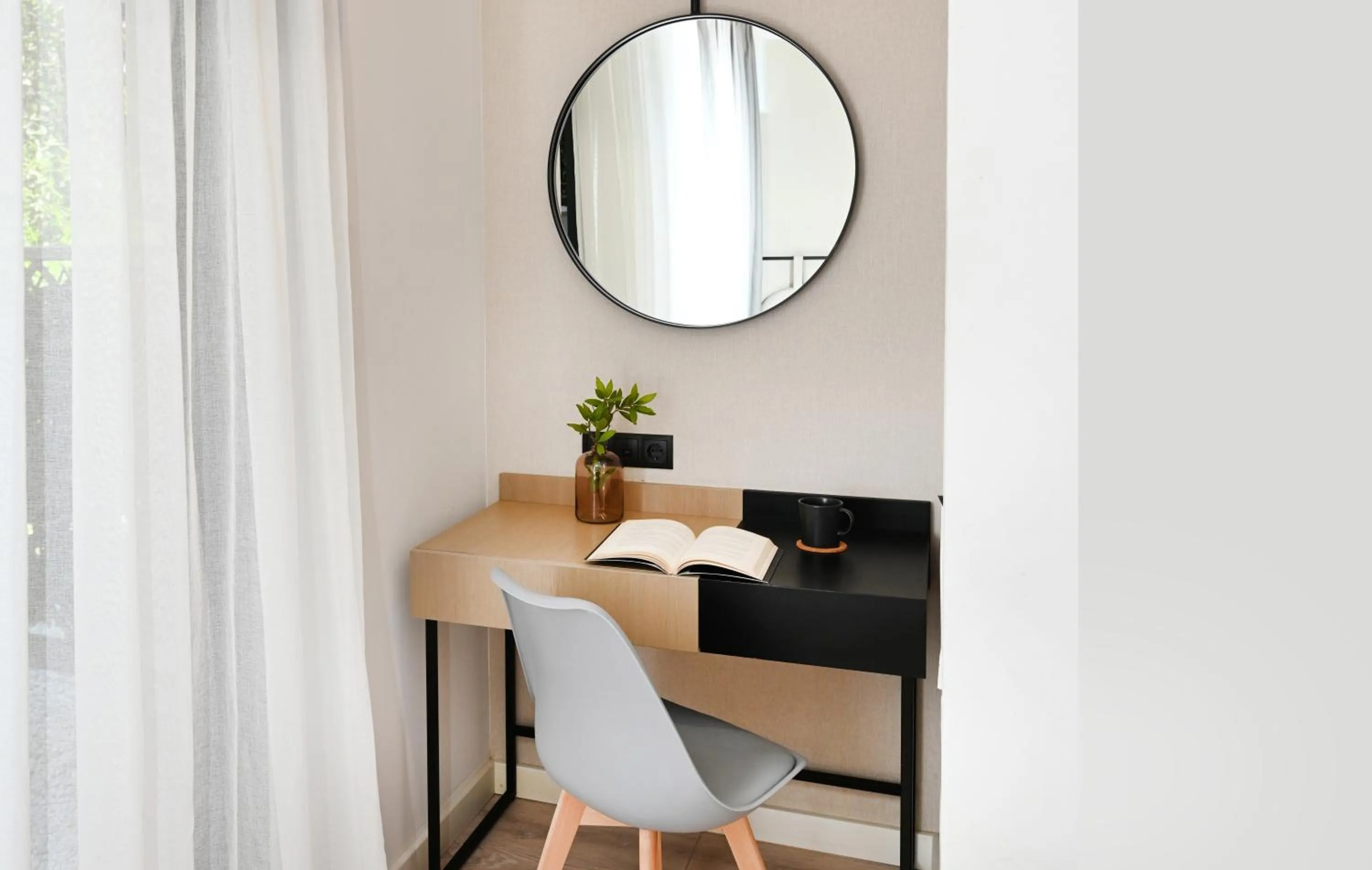 Seating area in ICON Urban Living