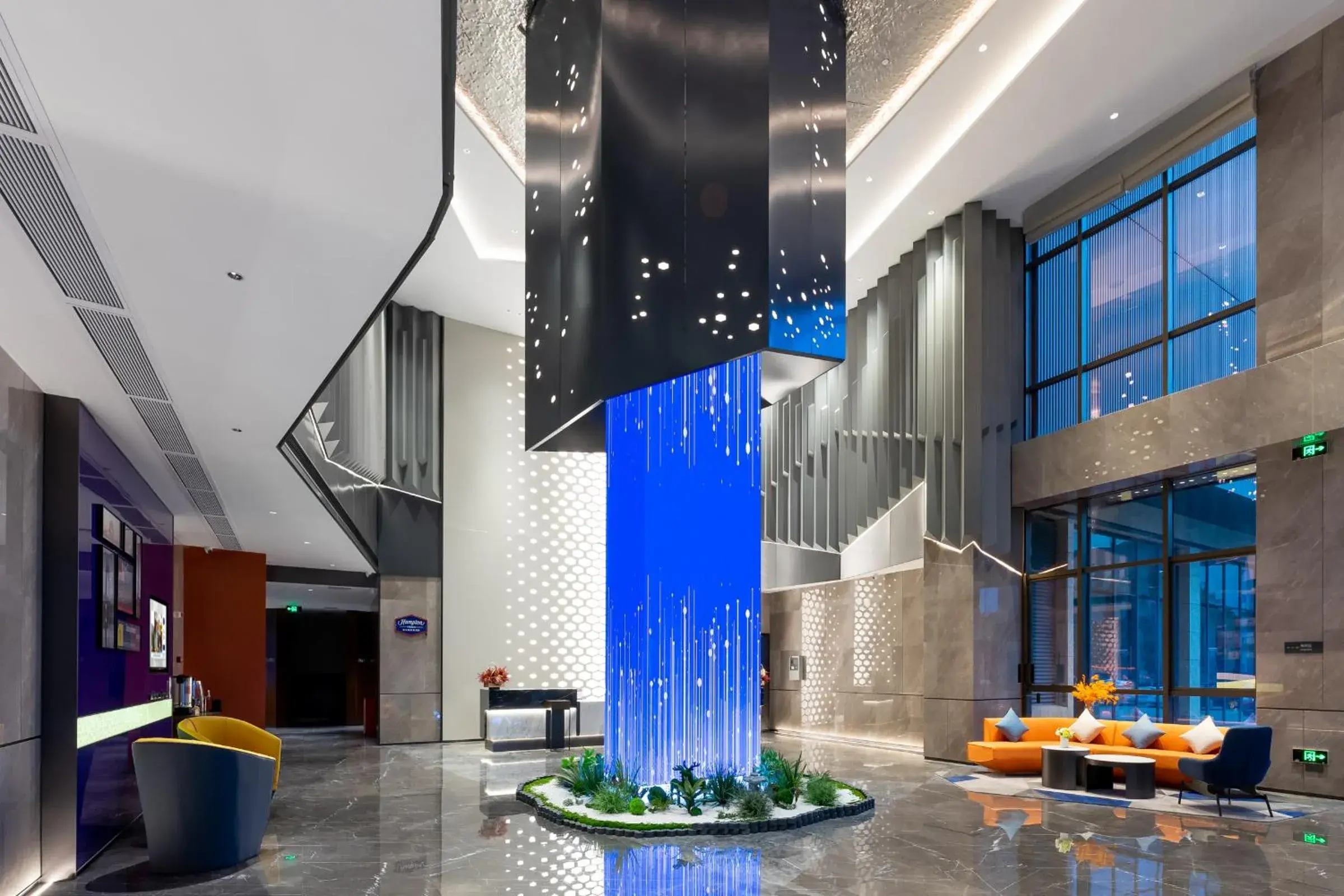 Lobby or reception in Hampton by Hilton Guangzhou Jinshazhou Lobby or reception in Hampton by Hilton Guangzhou Jinshazhou