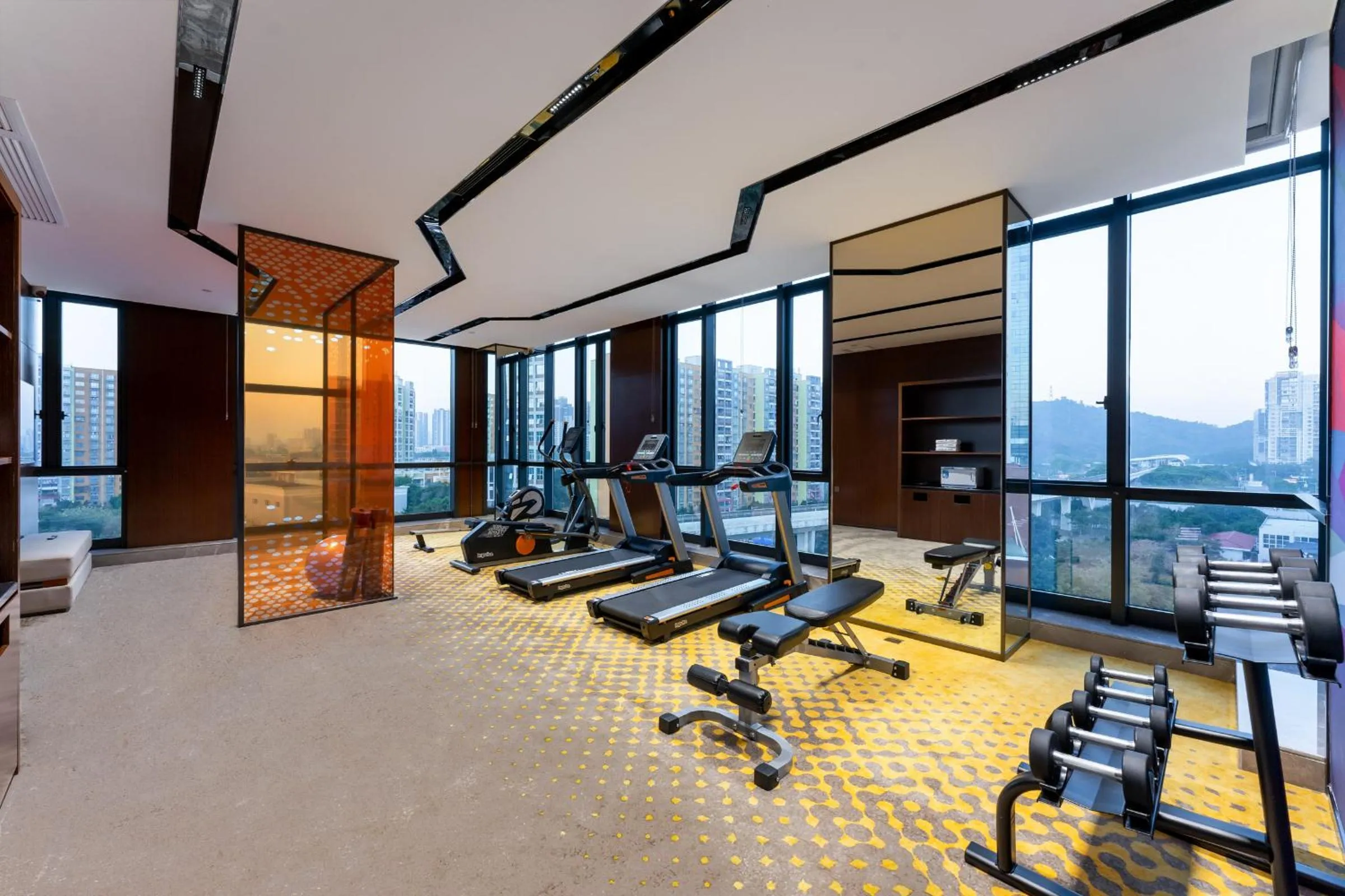 Fitness centre/facilities in Hampton by Hilton Guangzhou Jinshazhou