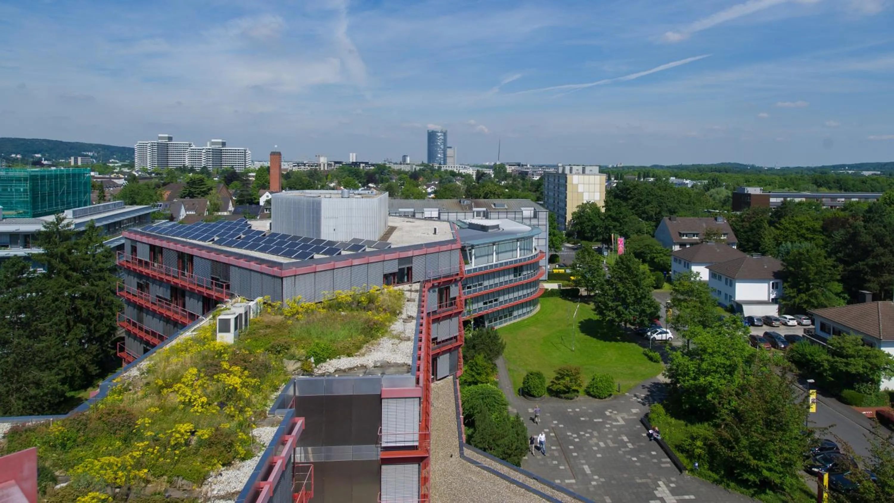 Bird's eye view in Wissenschaftszentrum Bonn
