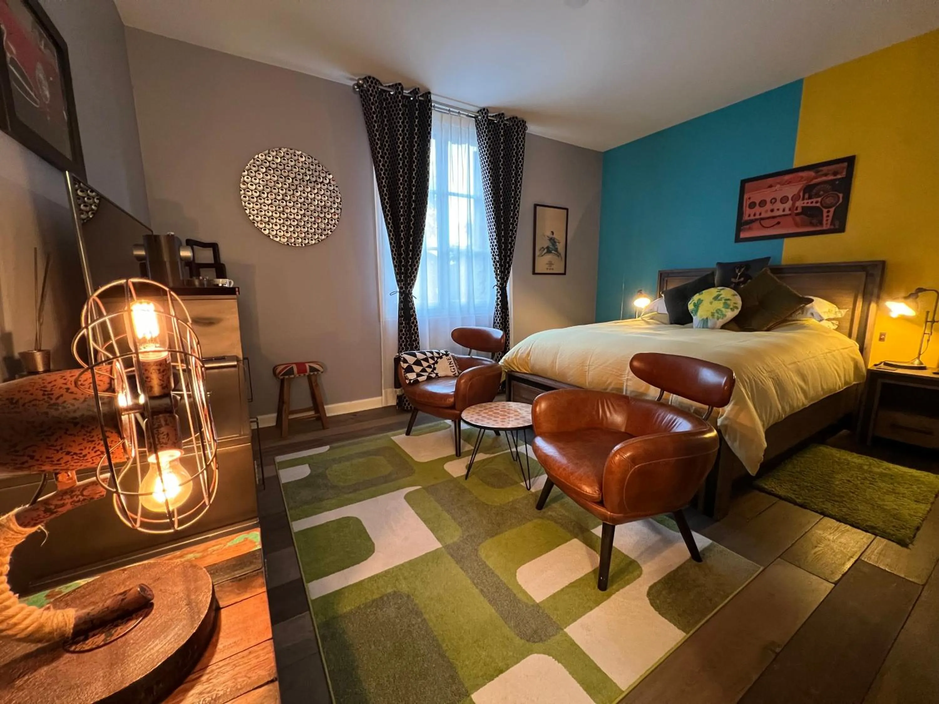 Living room in Villa Talisman