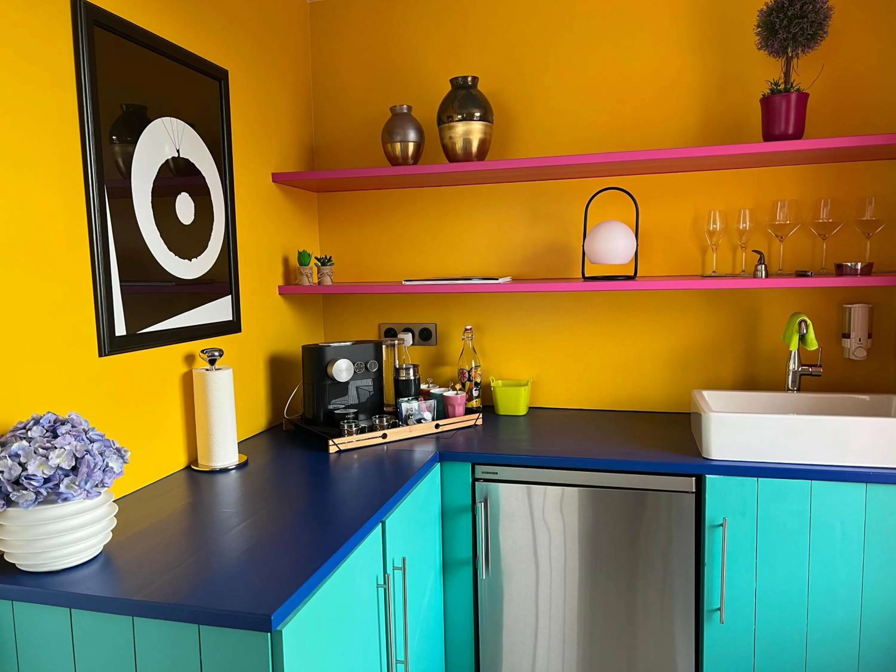 Kitchen or kitchenette in Villa Talisman