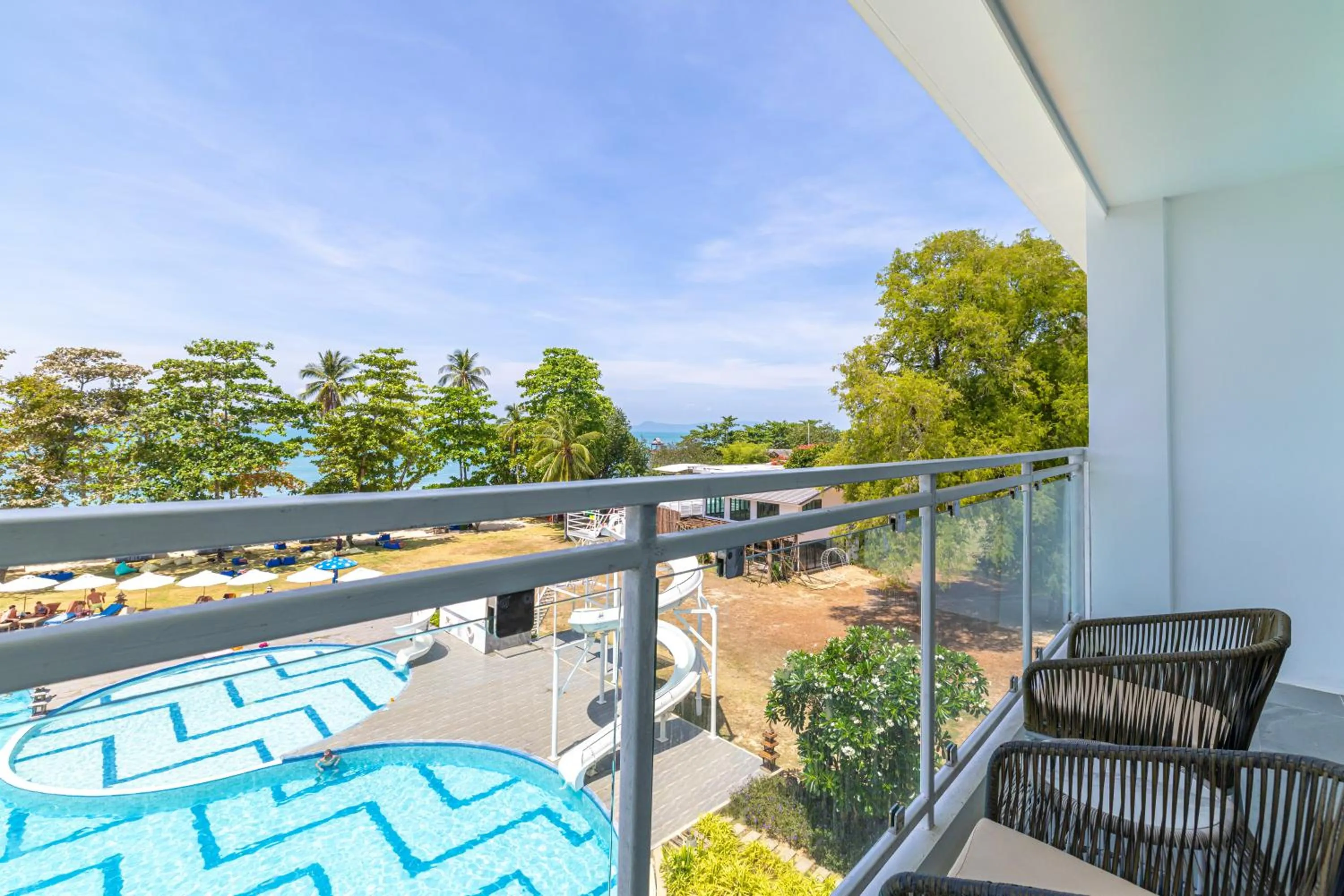 Patio in Royal Yao Yai Island Beach Resort