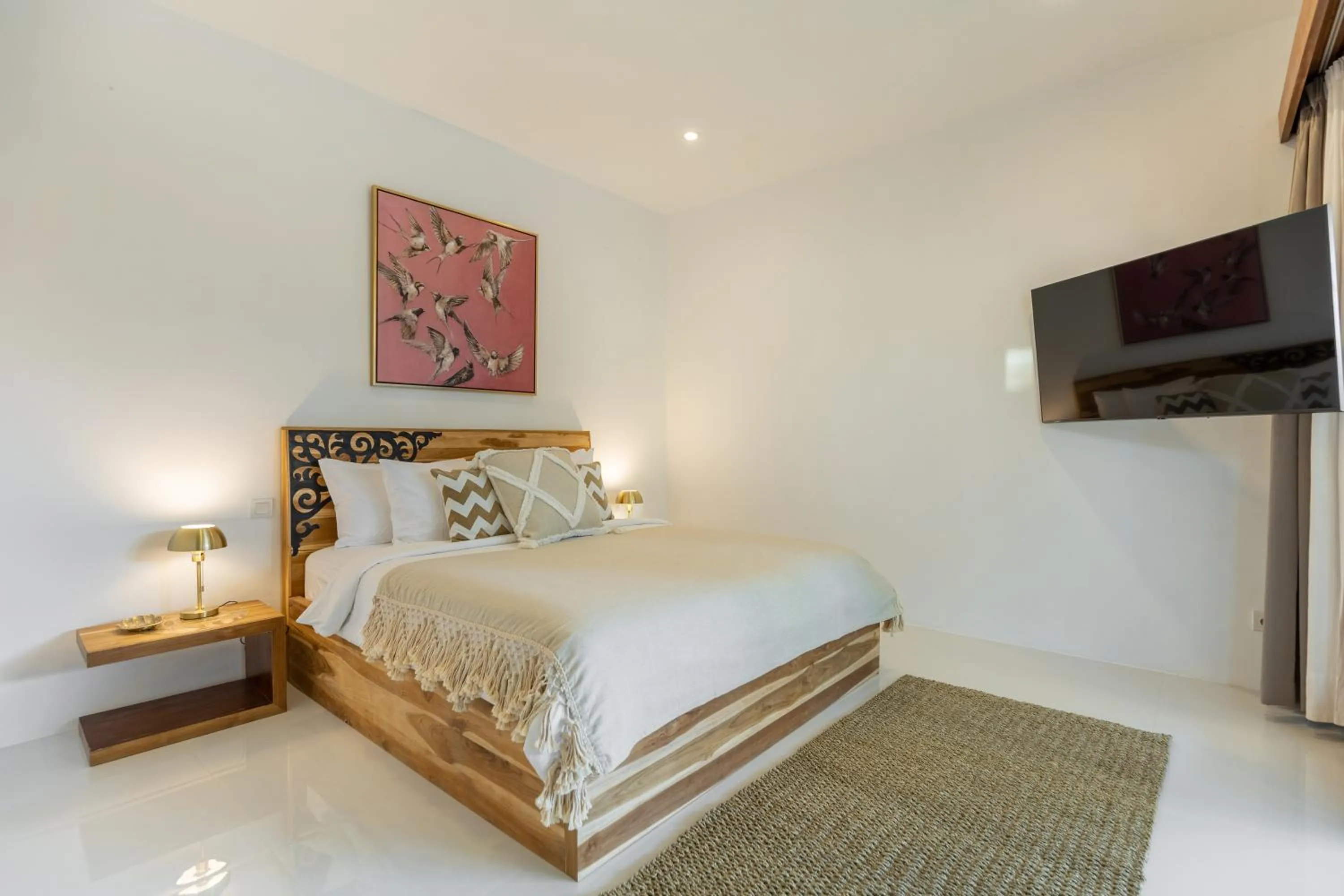 Bedroom, Bed in Villa Lumut 3 Bedrooms Central Seminyak