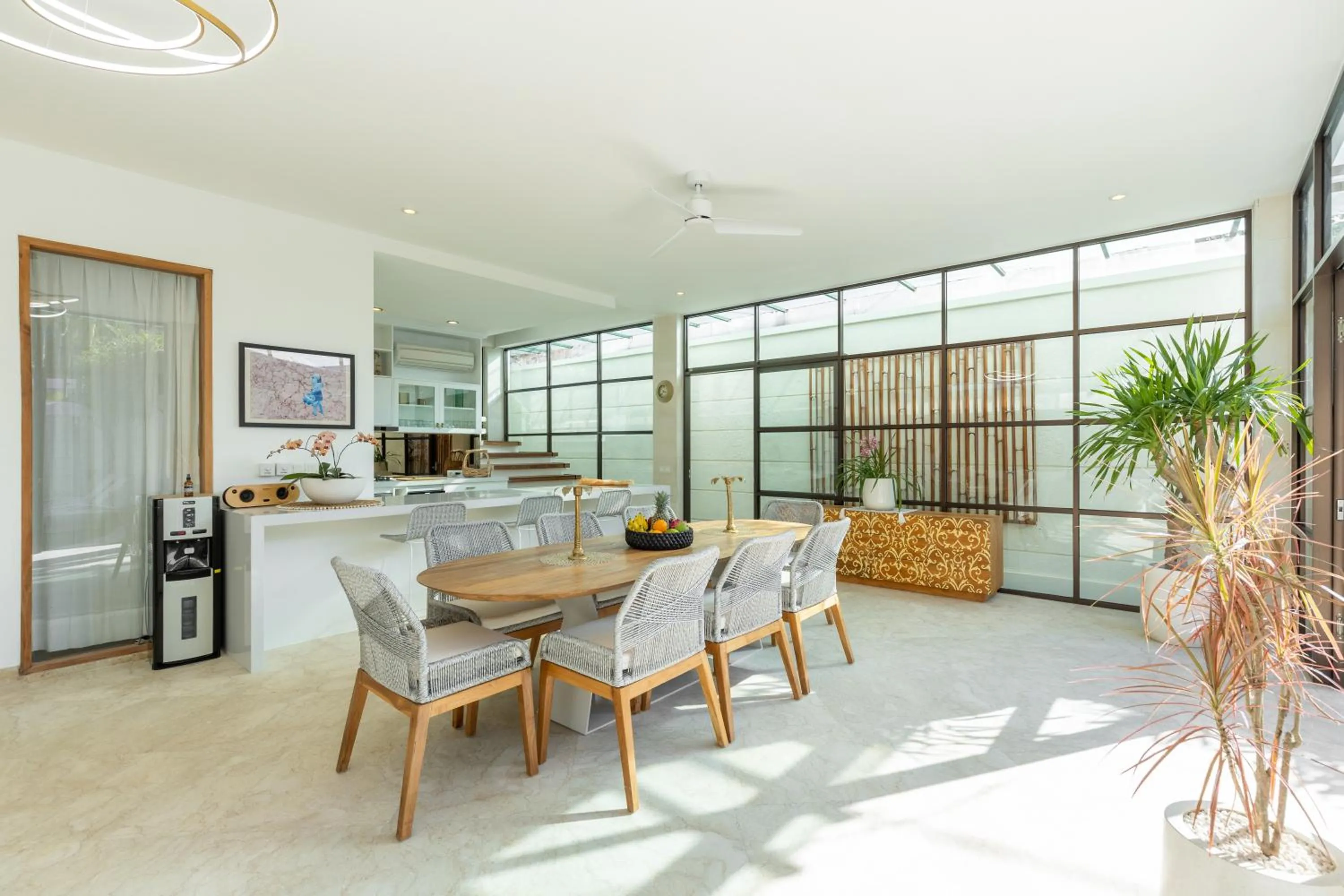 Dining area in Villa Lumut 3 Bedrooms Central Seminyak
