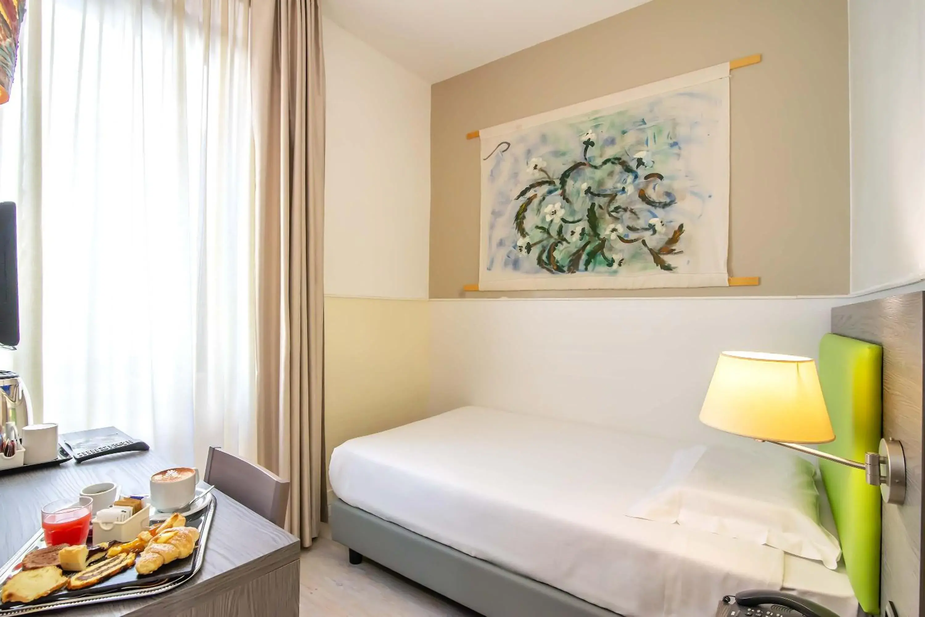 Bed in Hotel Aphrodite Bed in Hotel Aphrodite