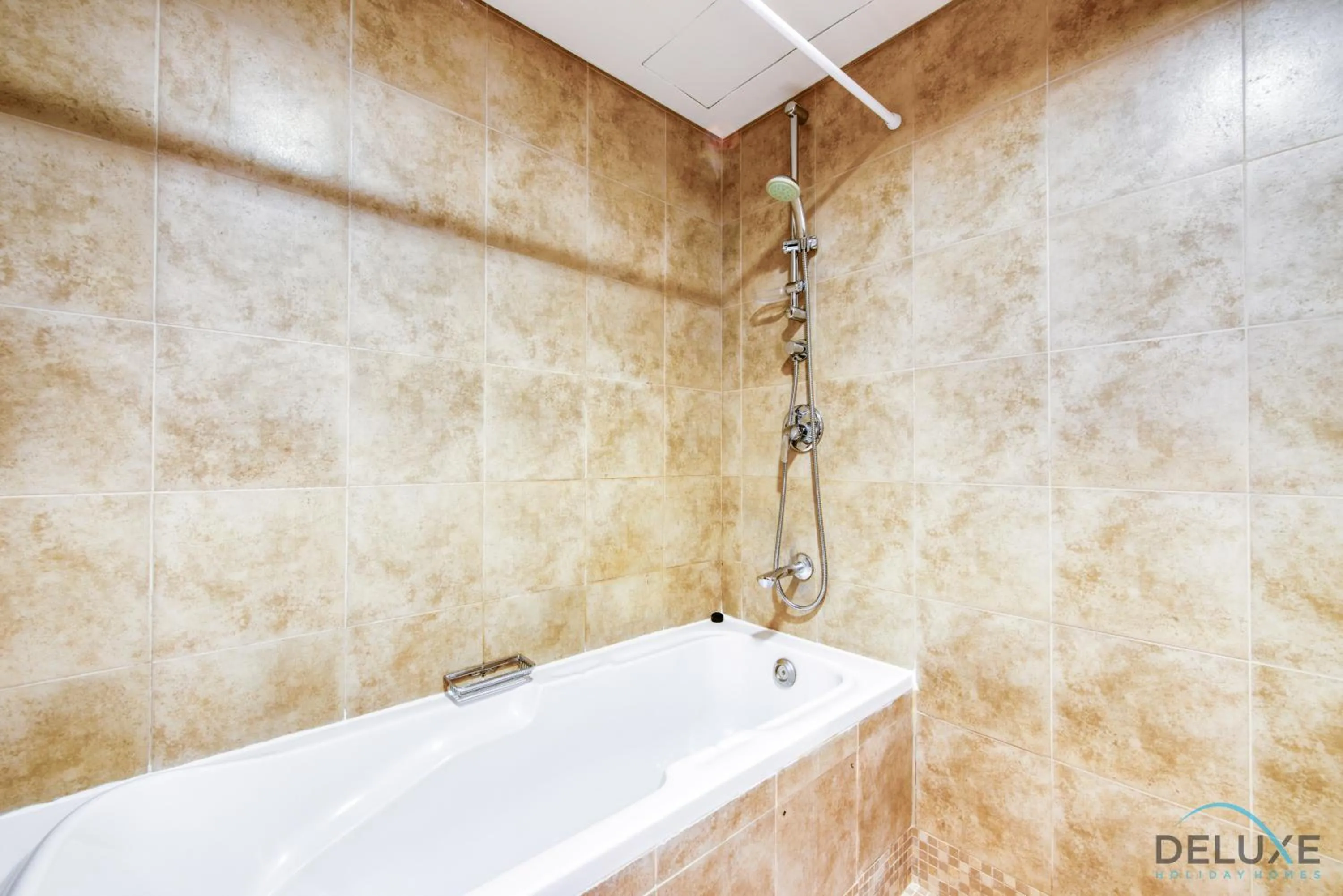 Bathroom in Calm Studio at Sky Gardens DIFC by Deluxe Holiday Homes