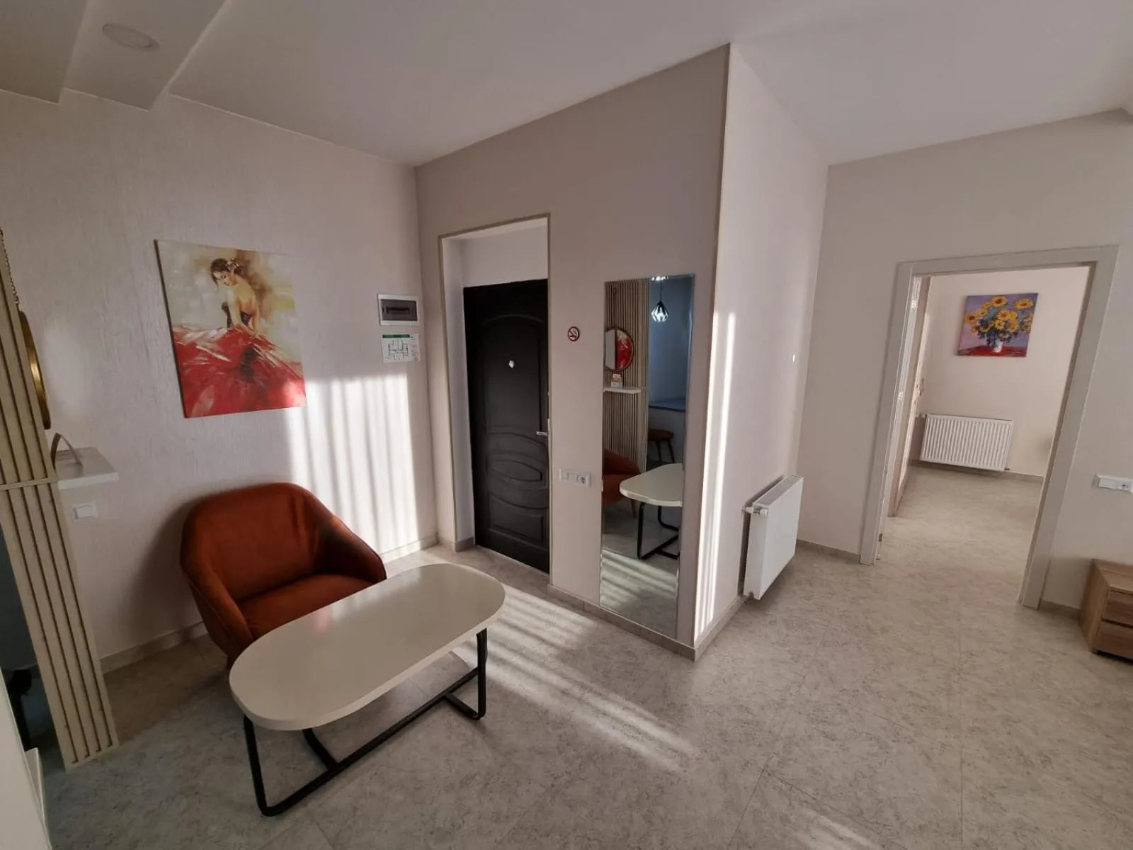 Seating area in MD Apart Tbilisi