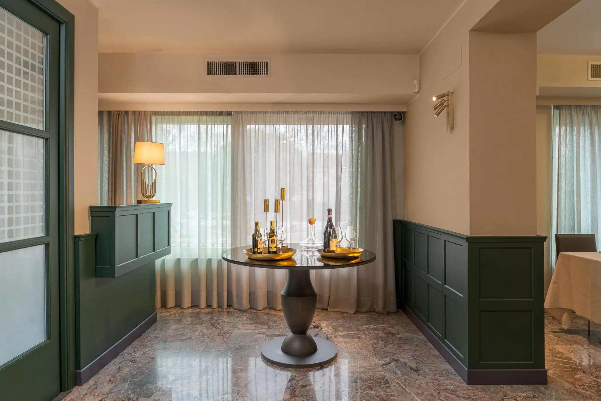 Decorative detail in Sangallo Palace