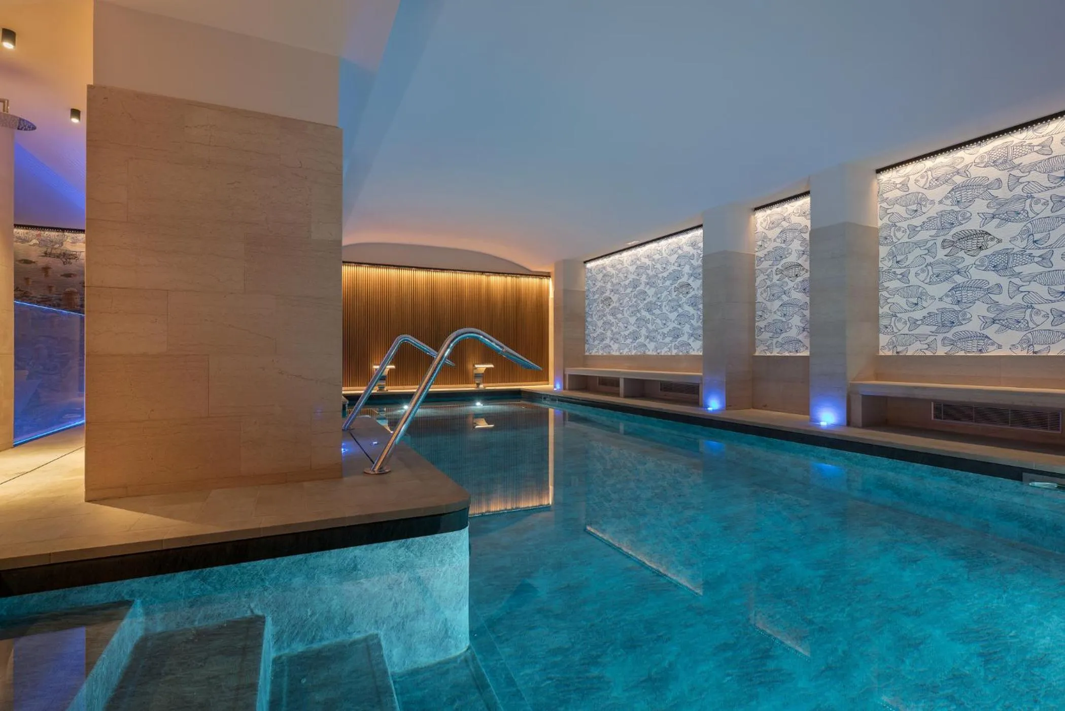 Swimming pool in Sangallo Palace