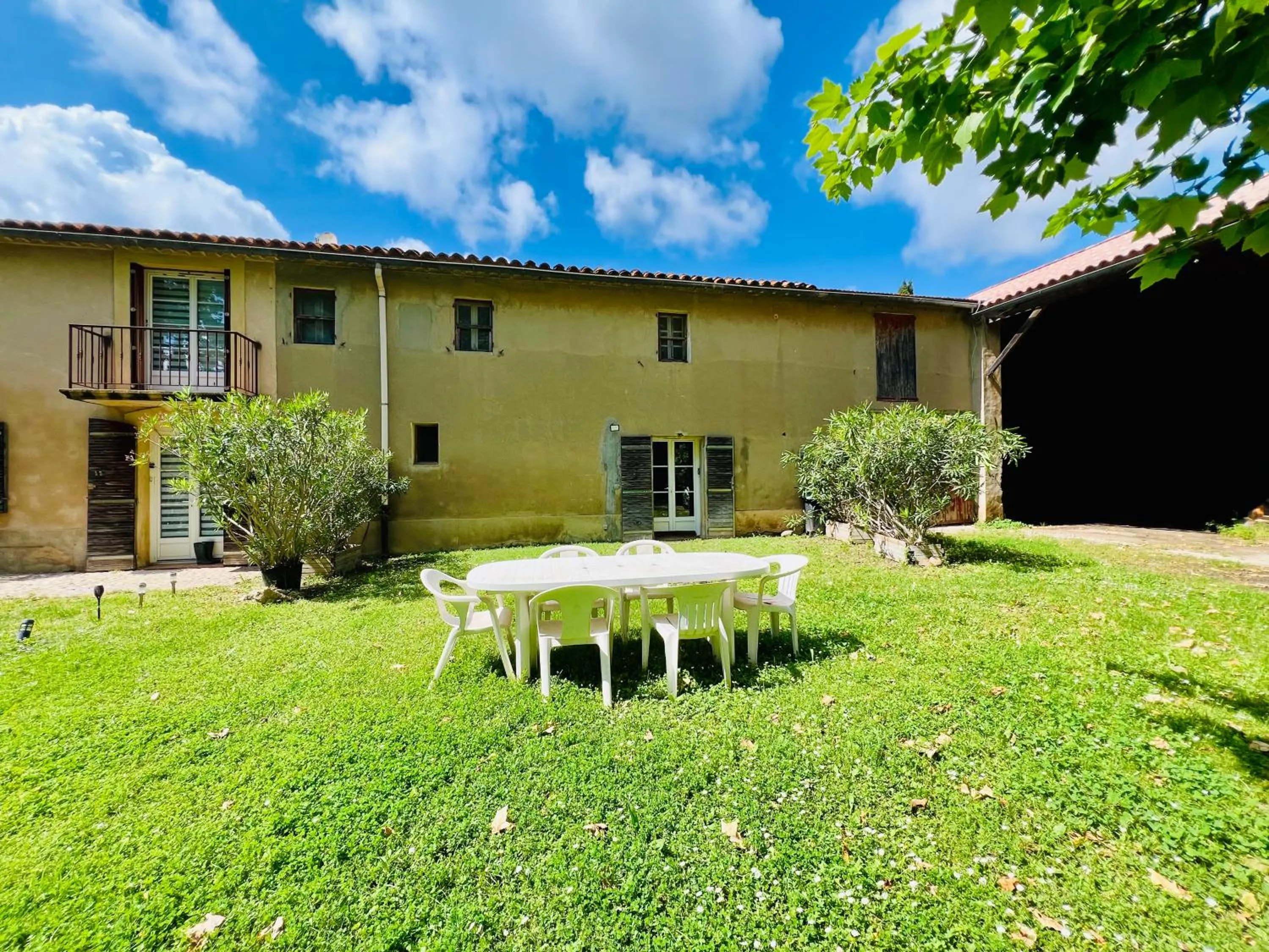 Garden in Le Moun Mazet gîte rural 3 étoiles, CLIM, Nature, 6 personnes