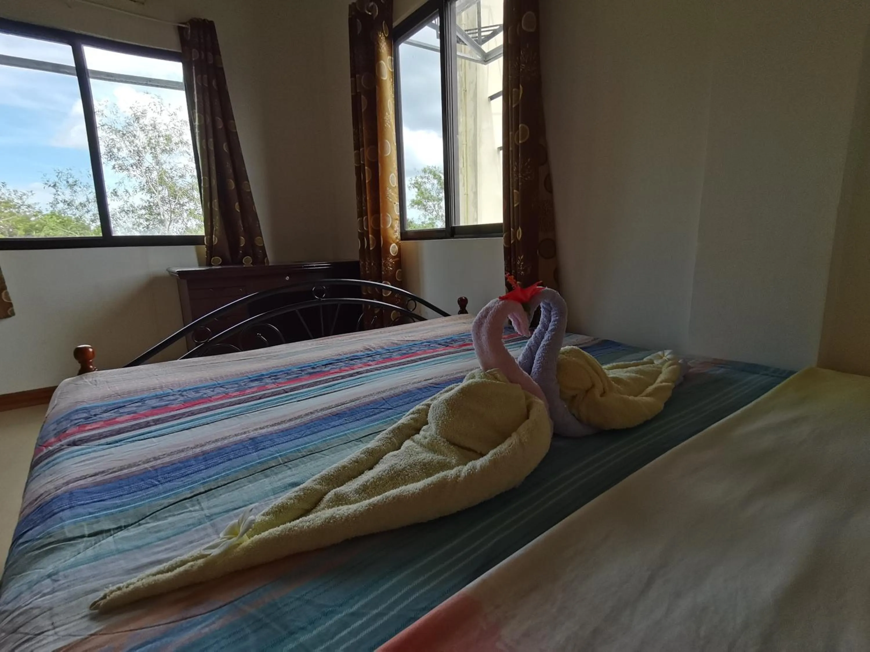 Decorative detail, Bed in Nickles Park Resort