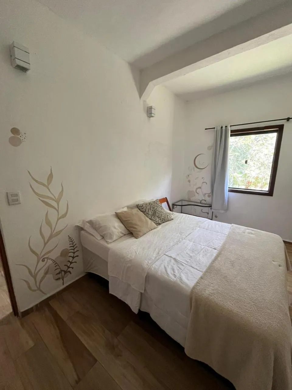 Bedroom, Bed in Pousada Canto das Cachoeiras