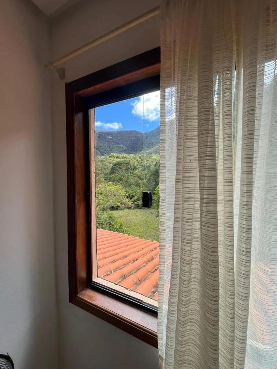 Mountain view in Pousada Canto das Cachoeiras