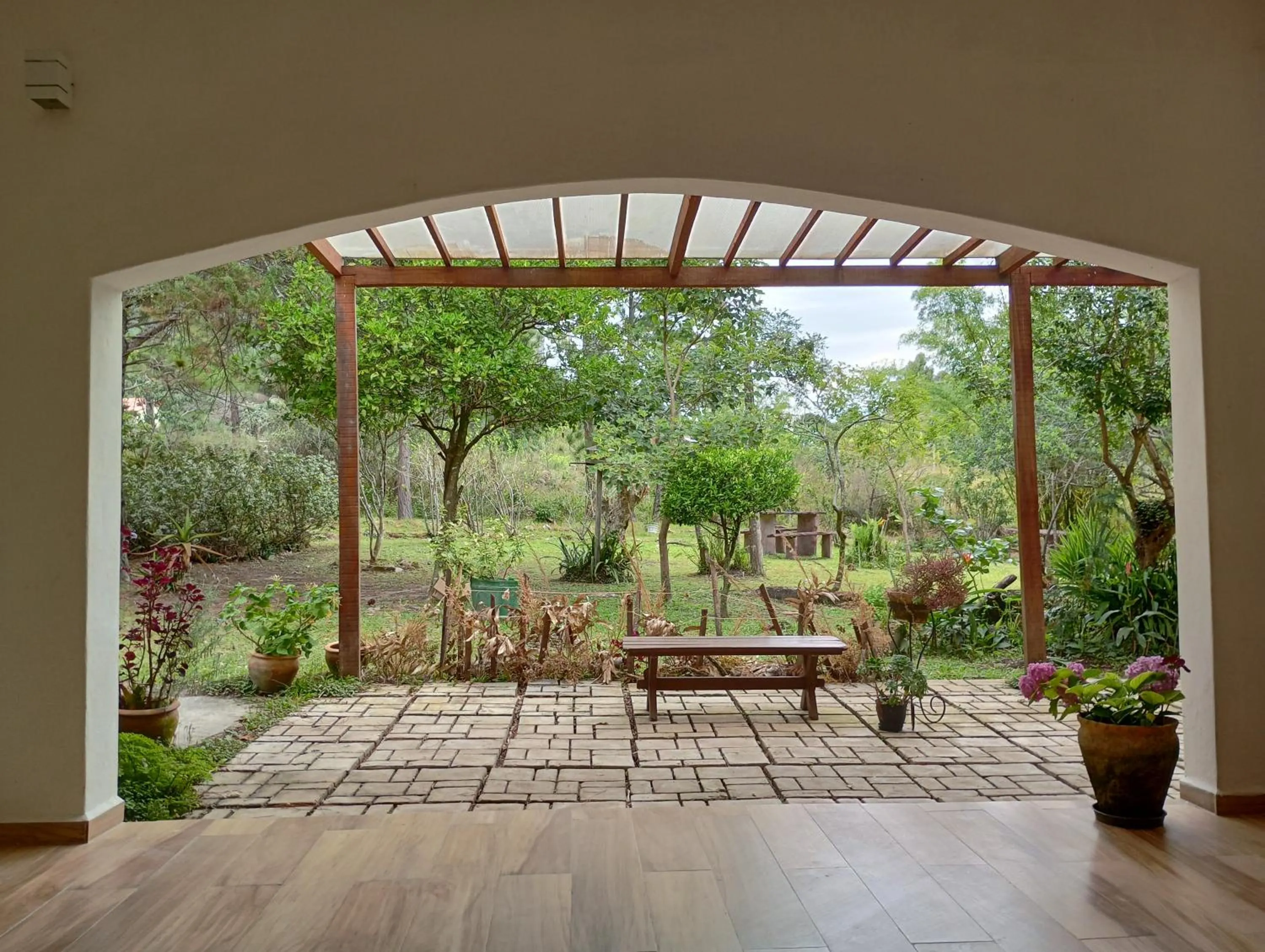 Facade/entrance in Pousada Canto das Cachoeiras