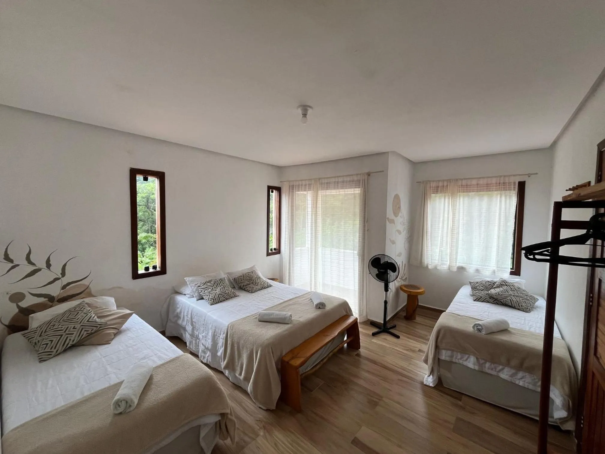 Bedroom, Bed in Pousada Canto das Cachoeiras