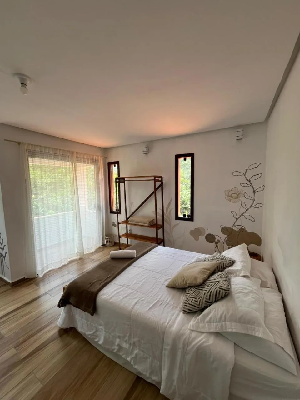 Bedroom, Bed in Pousada Canto das Cachoeiras