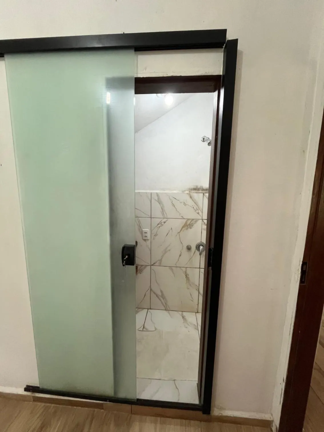 Bathroom in Pousada Canto das Cachoeiras