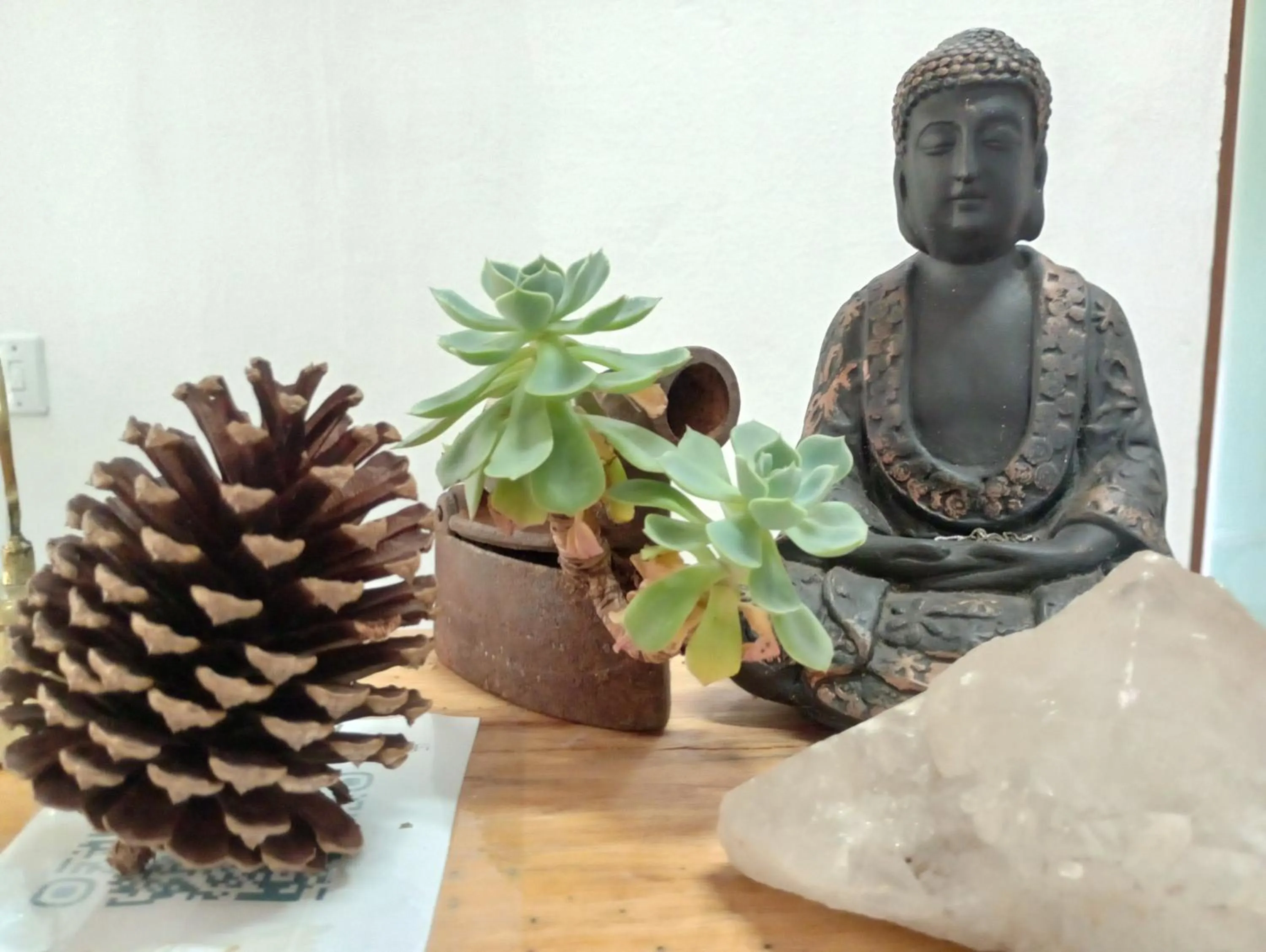 Decorative detail in Pousada Canto das Cachoeiras