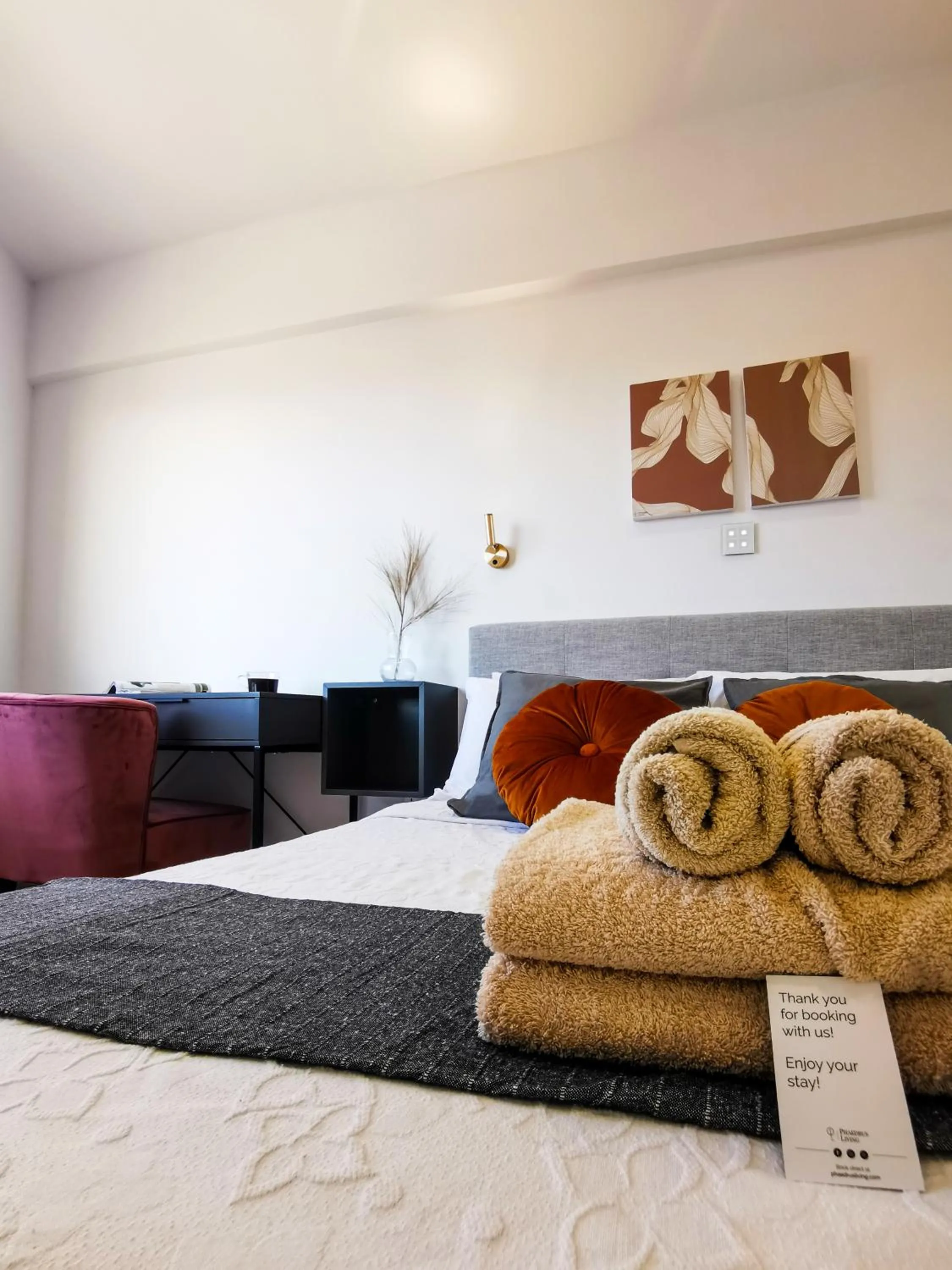 Bedroom, Bed in Phaedrus Living Seaside Residence Lighthouse 70