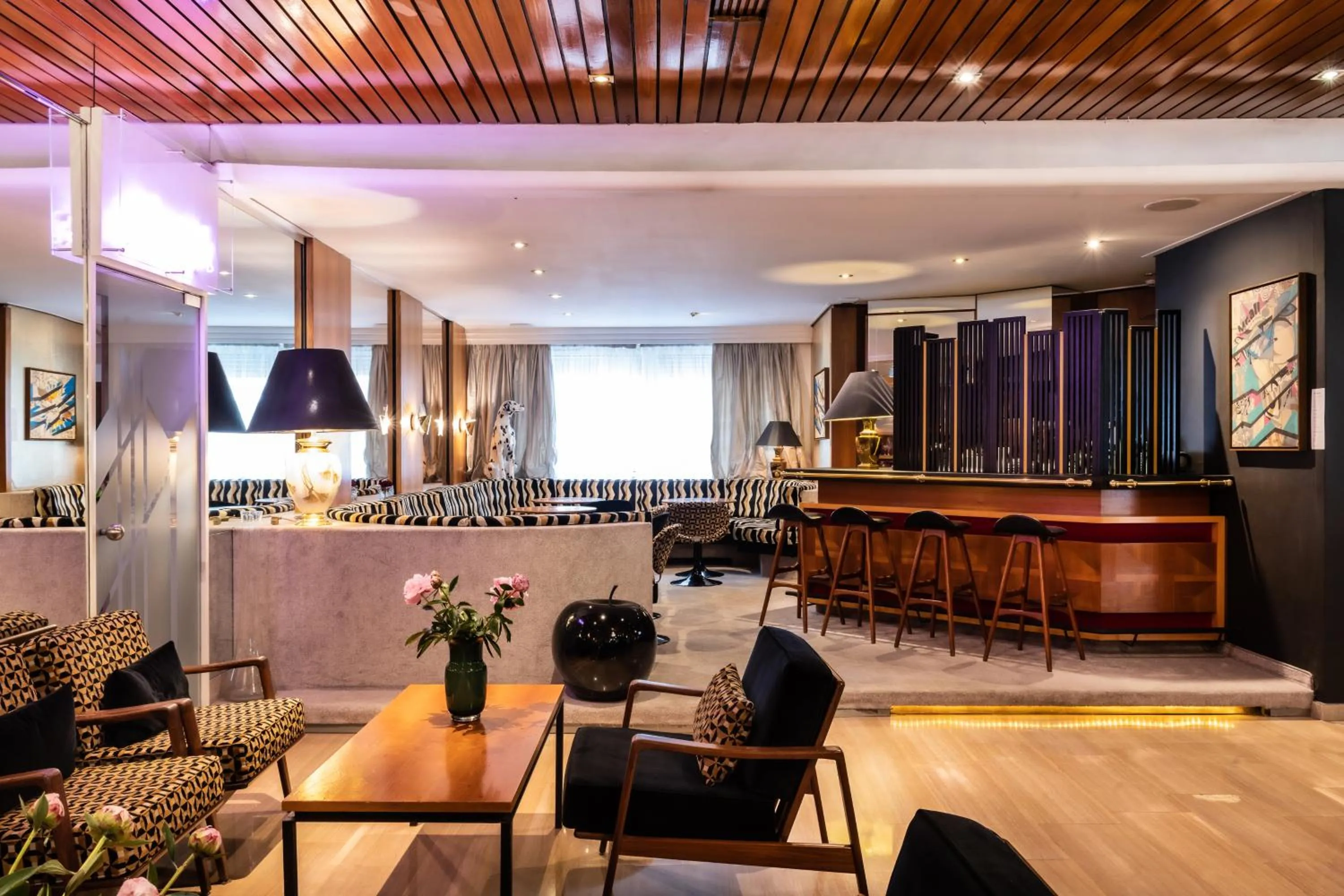 Lounge or bar in Hotel Aurora