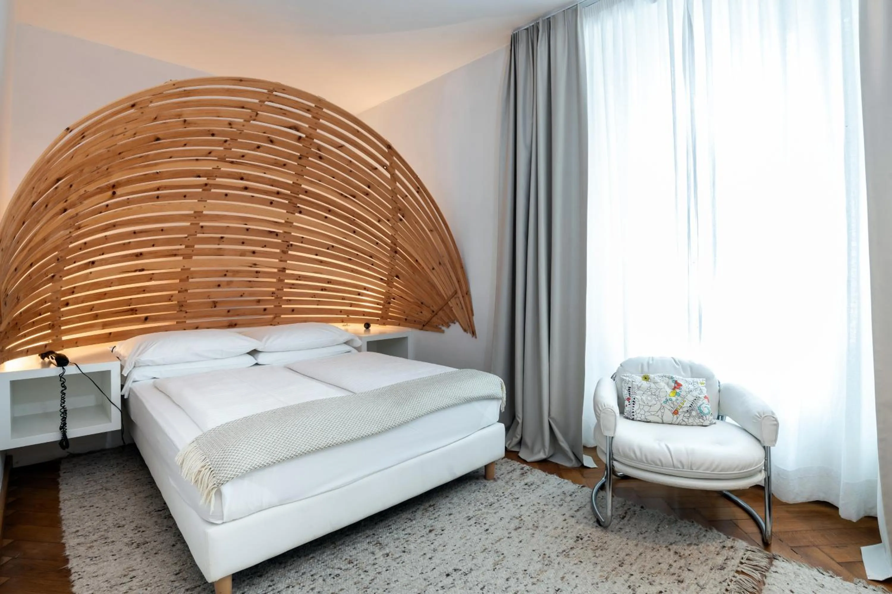 Bedroom, Bed in Hotel Aurora