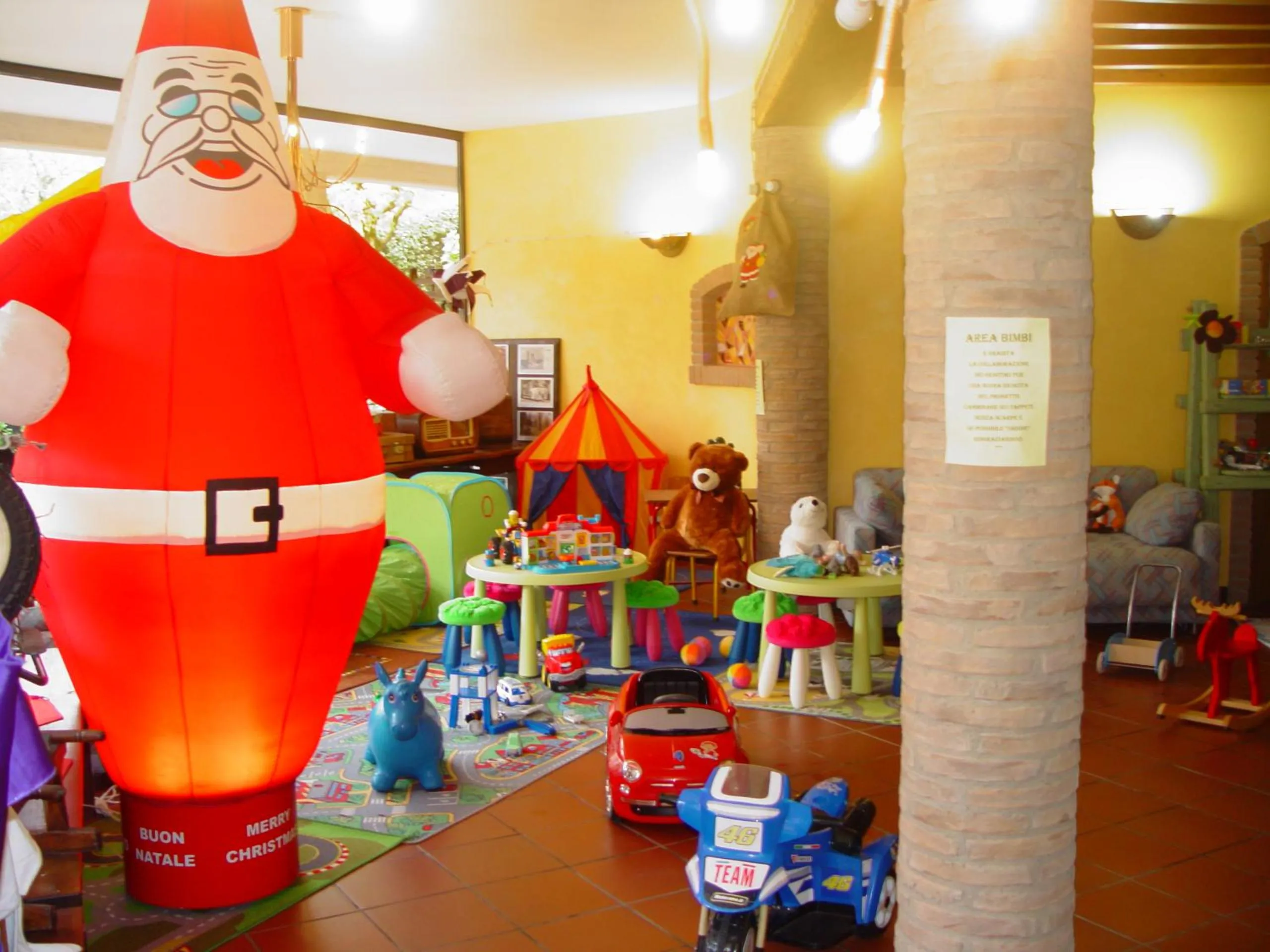 Children play ground in Hotel Residence Margherita