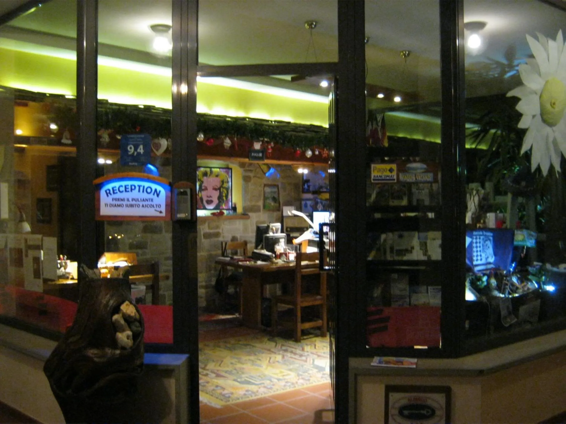 Lobby or reception in Hotel Residence Margherita