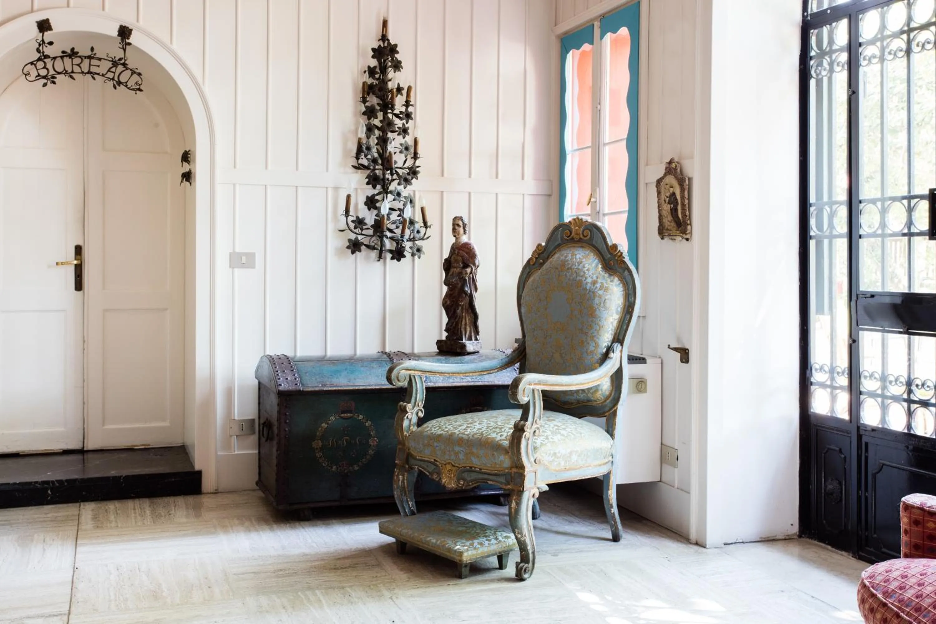 Lobby or reception in Residenza d'Epoca Albergo Quattro Fontane