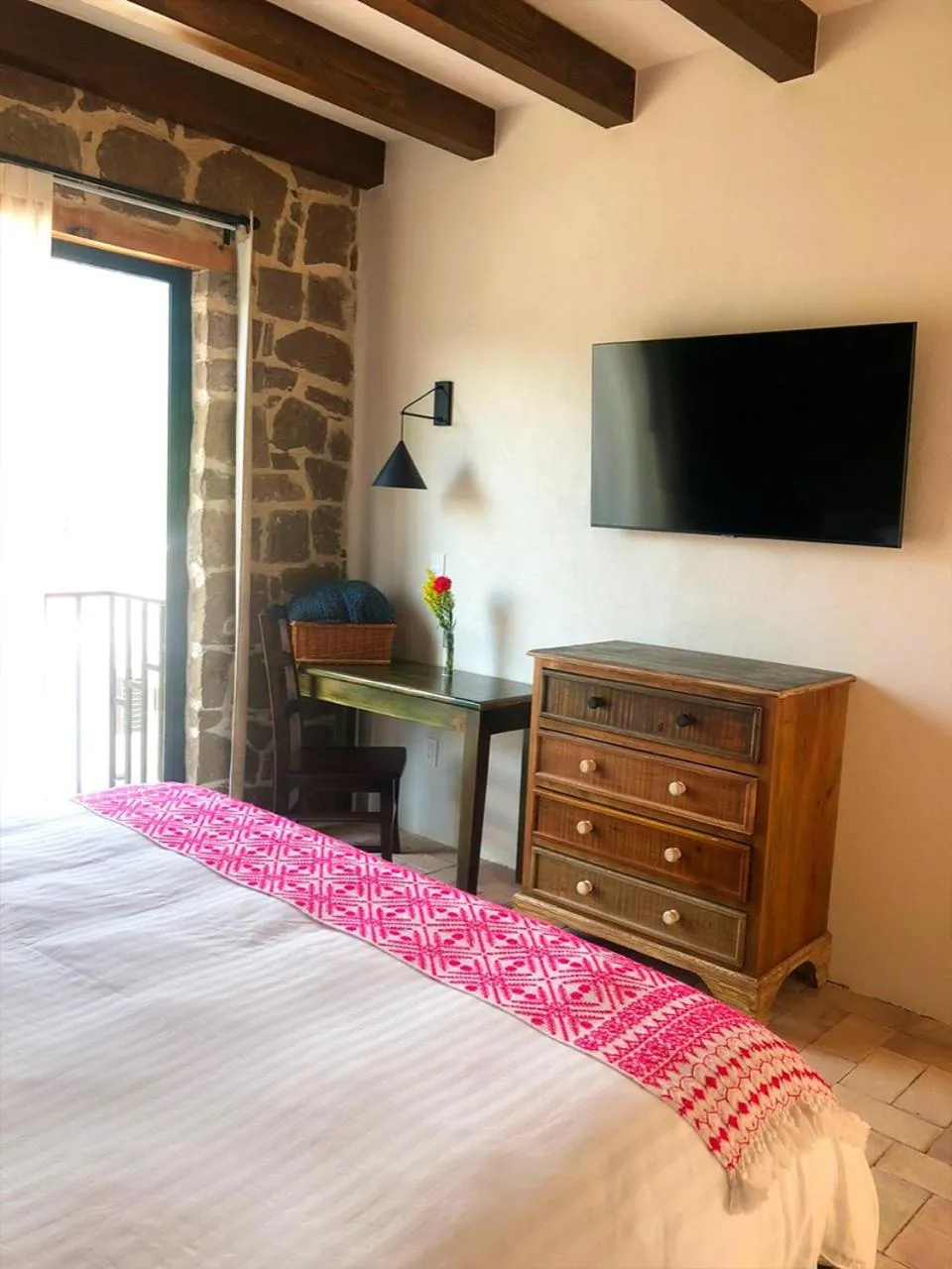 Bed in Hotel Casa Xaa